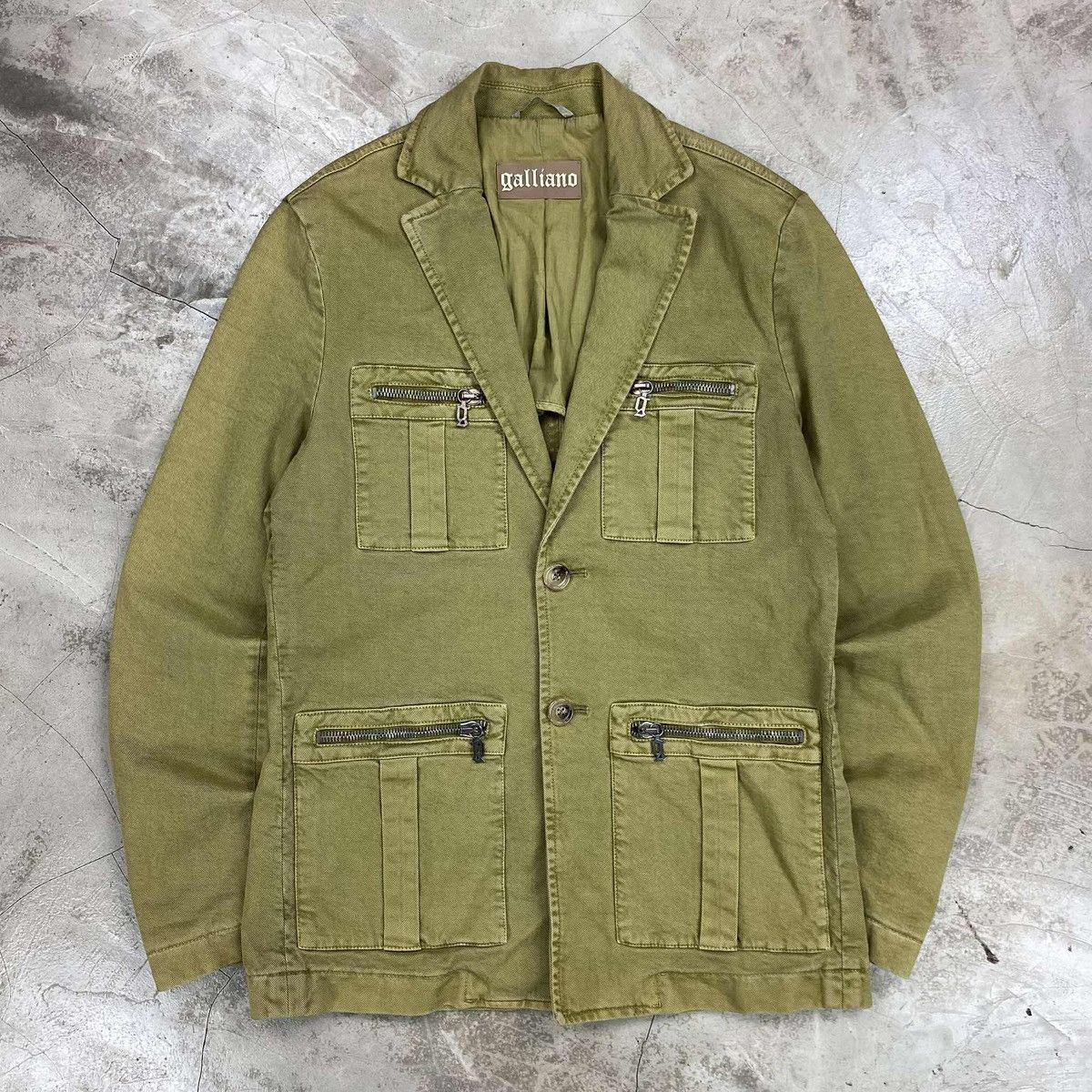 4 Pocket Cargo Safari Blazer