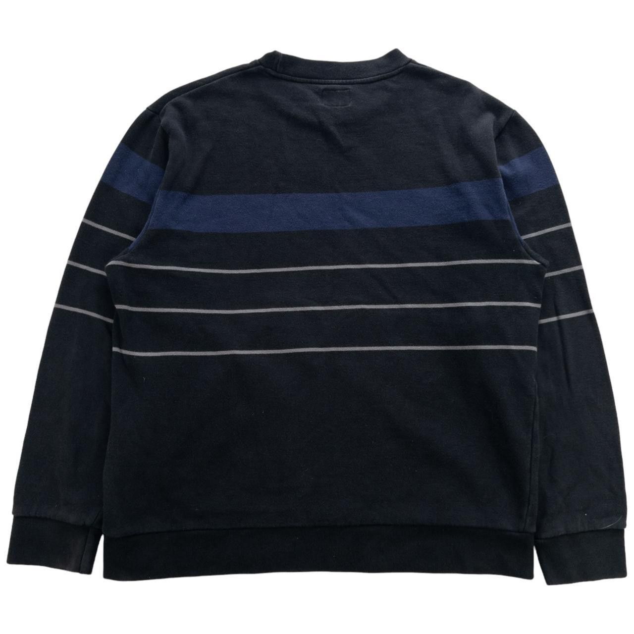 Stussy Vintage Stussy Striped Crew Neck Jumper Size L Size US L / EU 52-54 / 3 - 2 Thumbnail