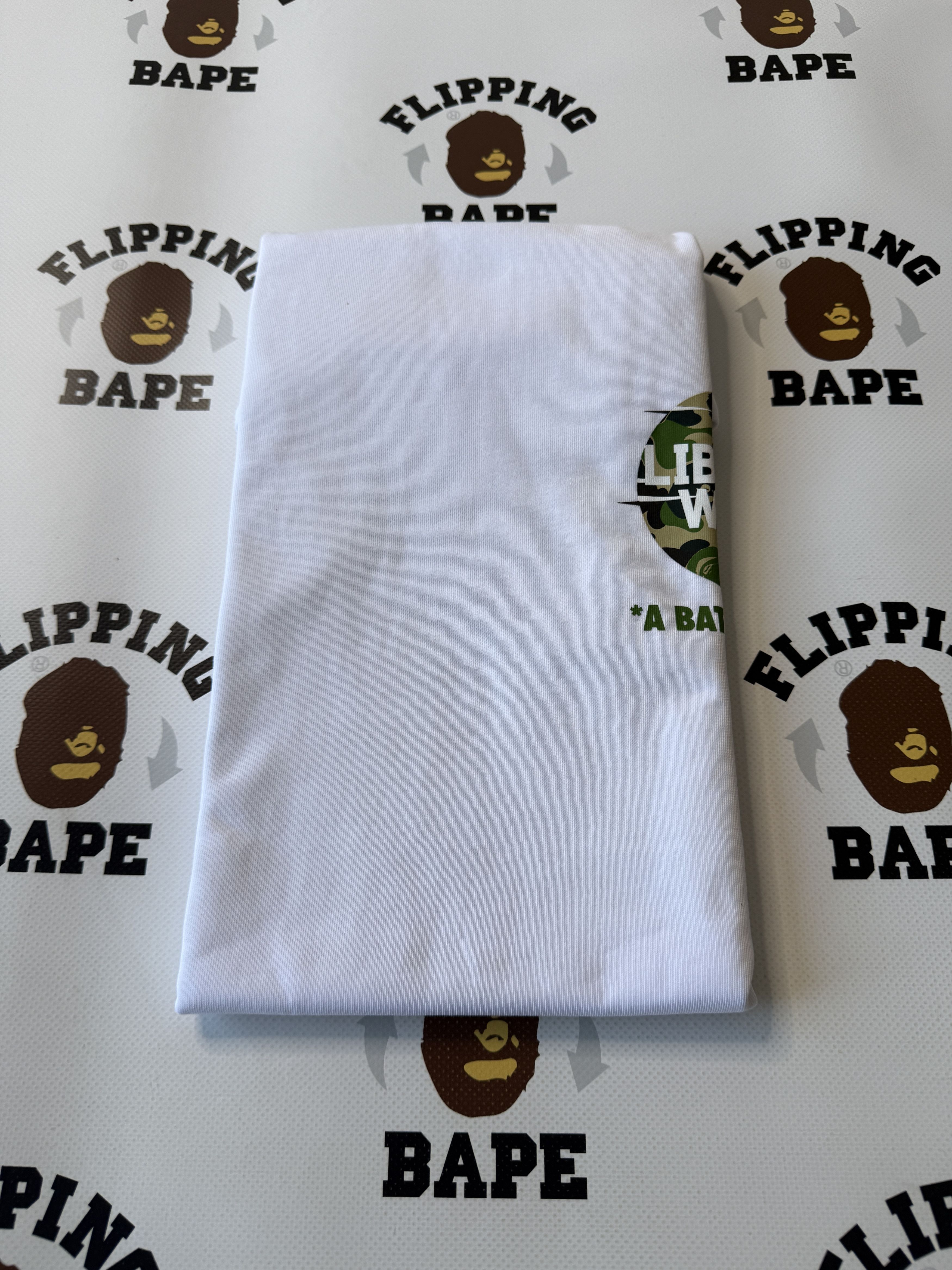 Bape BAPE X LIBERTY WALK ABC CAMO LOGO RELAXED FIT TEE Size US M / EU 48-50 / 2 - 8 Thumbnail
