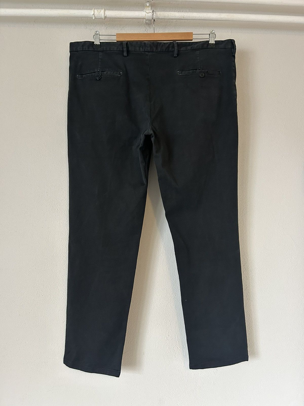 Prada Prada Black Cotton Blend Chinos - Size 58 Size US 40 / EU 56 - 8 Thumbnail