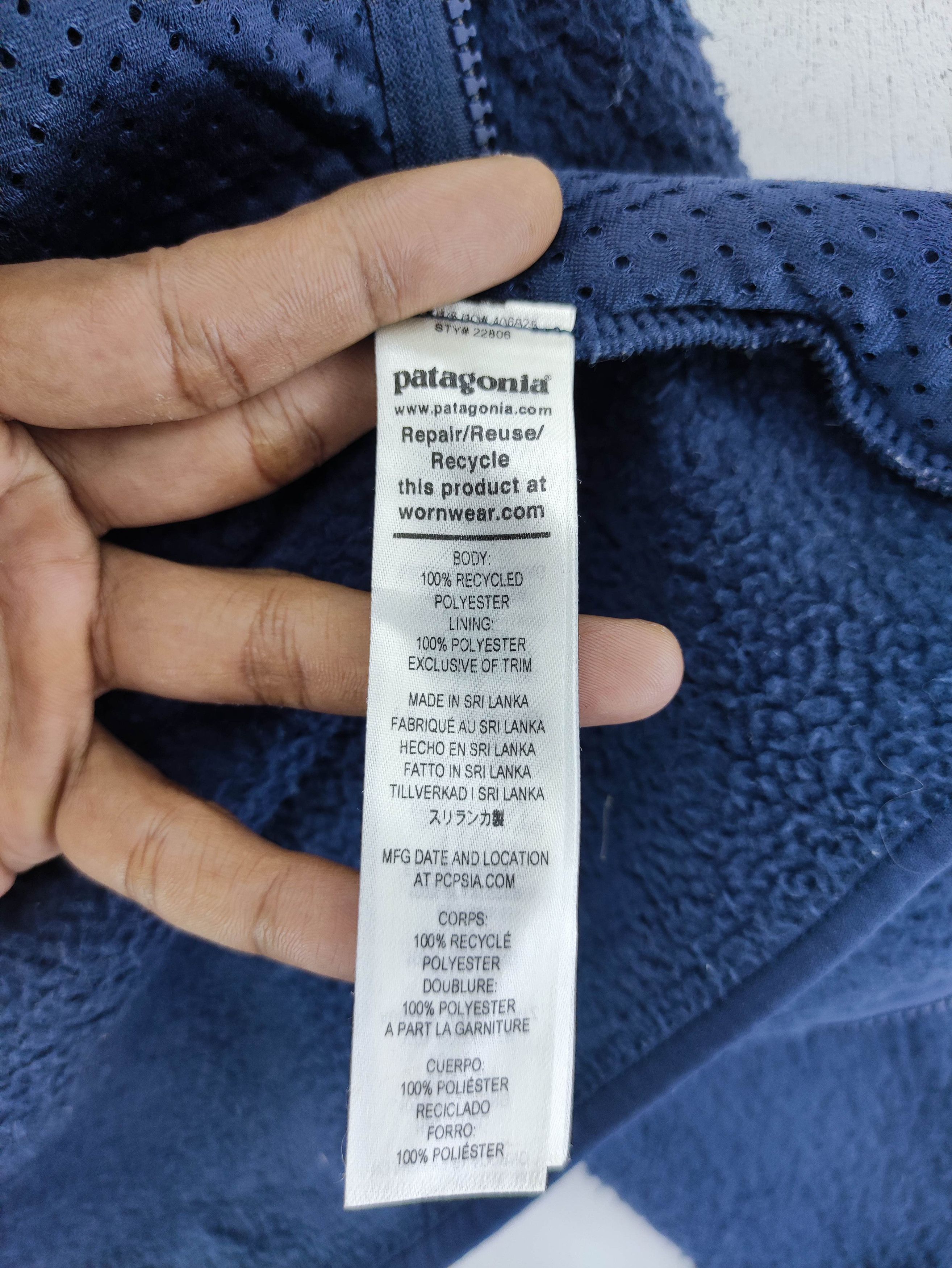 Patagonia Vintage Patagonia Sherpa Fleece Hoodie Zipper Jacket Size XS / US 0-2 / IT 36-38 - 5 Thumbnail
