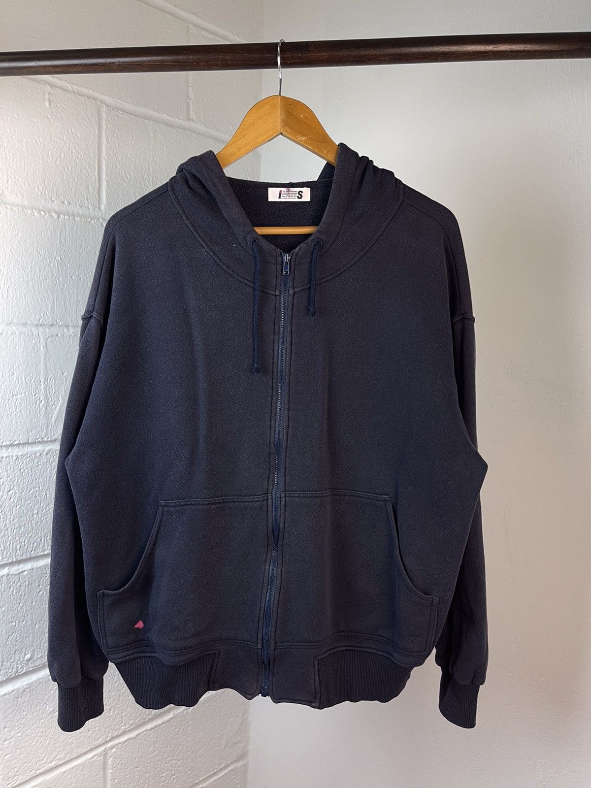 Final Home × Issey Miyake × Tsumori Chisato 80s Iconic Issey Miyake Care Label Zip Hoodie Size US L / EU 52-54 / 3 - 4 Thumbnail