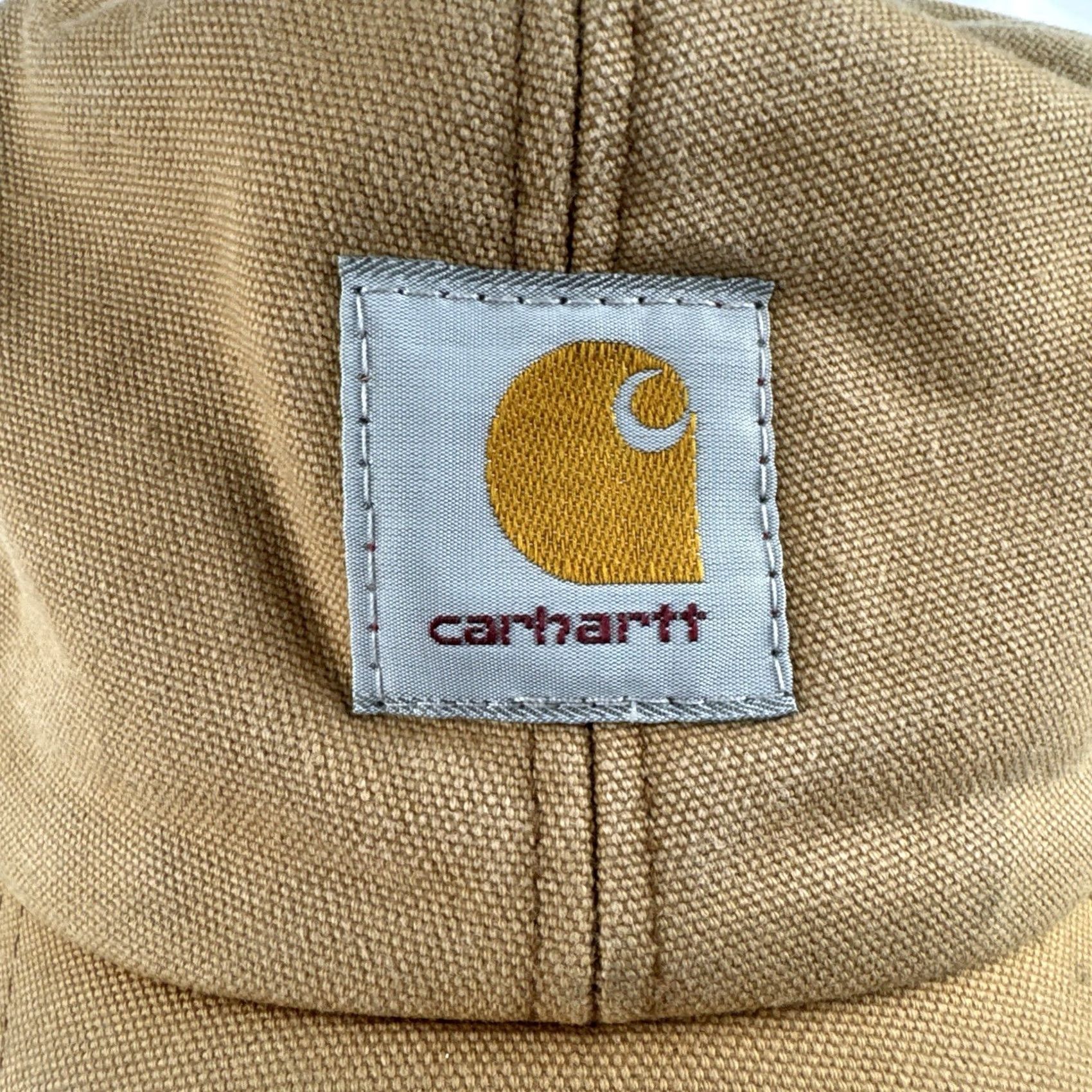 Carhartt VINTAGE Carhartt Duck Canvas Insulated Flap Hat USA Made Workwear 80s S Mens Brown Size ONE SIZE - 3 Thumbnail