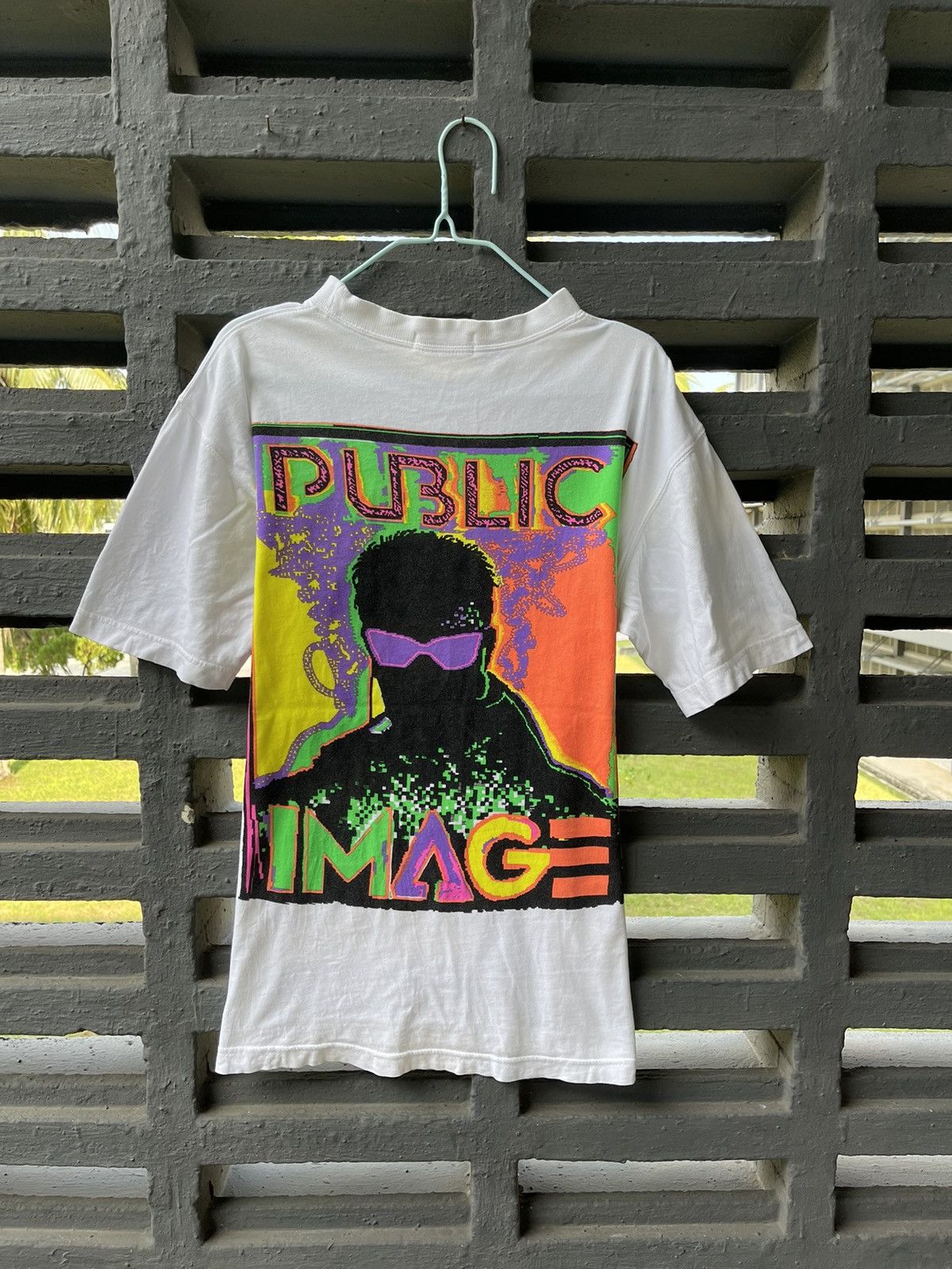 Vintage Vintage Public Image Over print rare shirt 📸 Size US M / EU 48-50 / 2 - 1 Thumbnail
