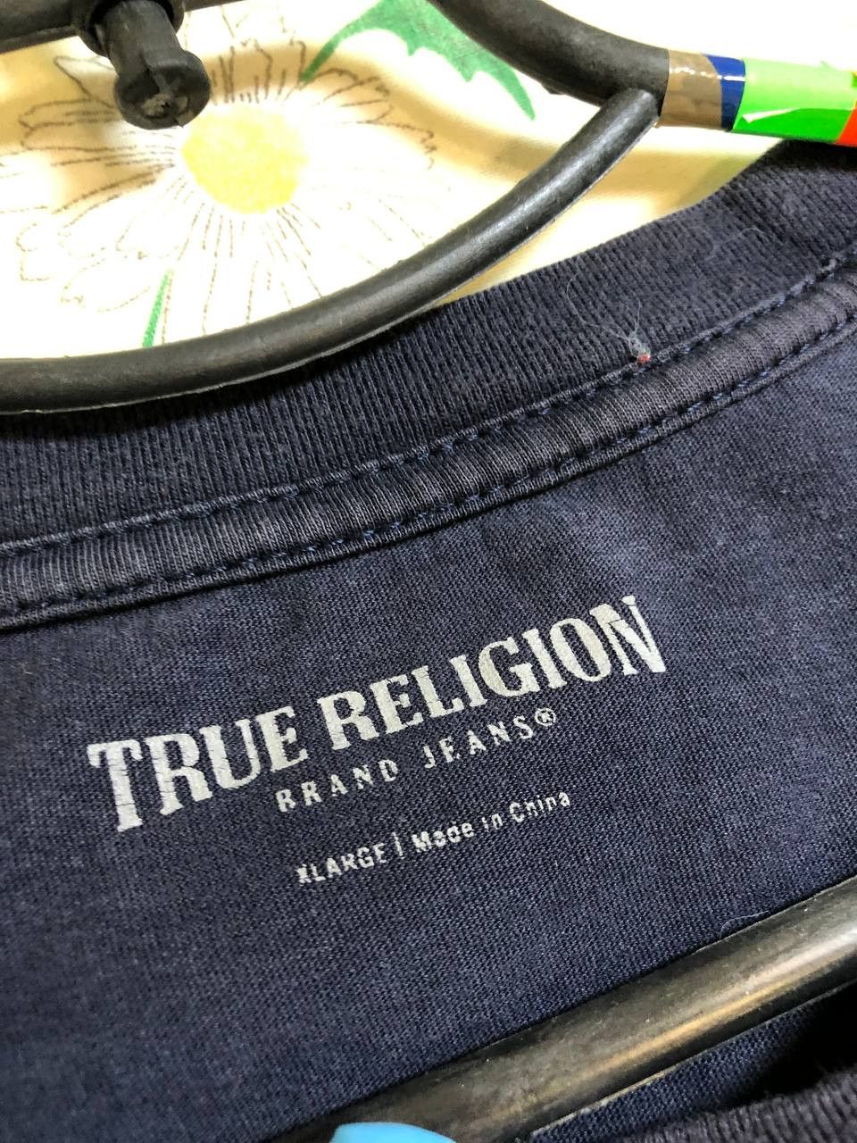 True Religion True Religion Navy Blue Tshirt Small Logo Size US XL / EU 56 / 4 - 2 Thumbnail