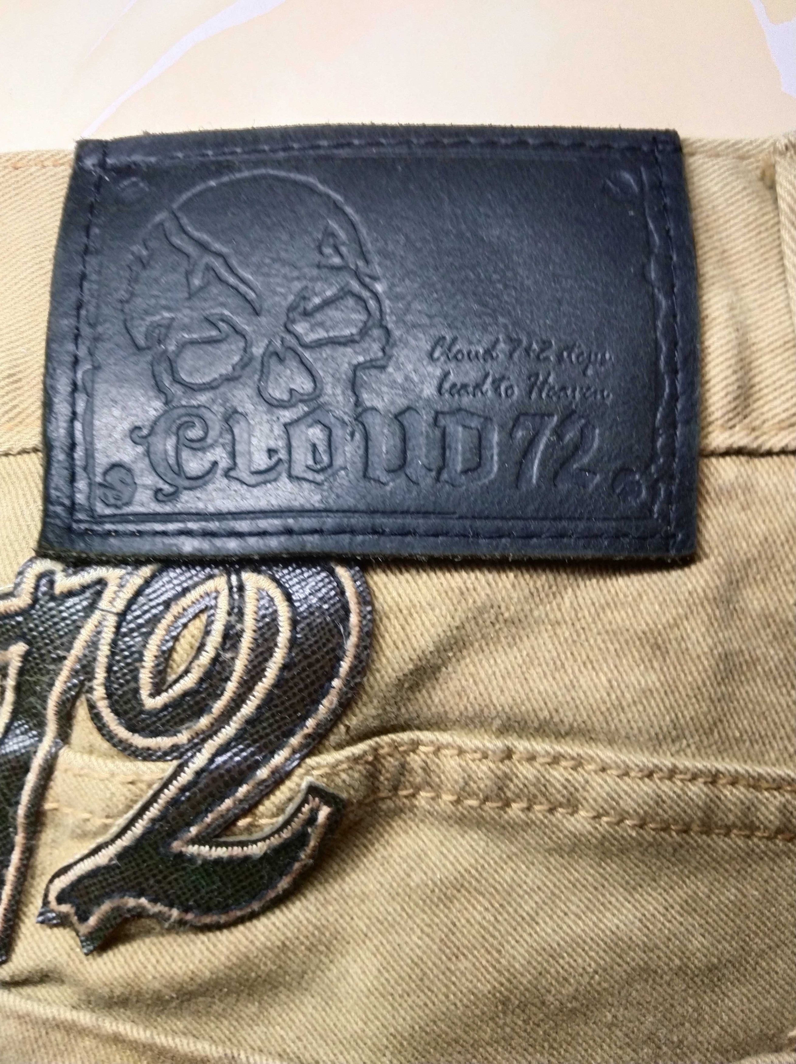 Japanese Brand Cloud 72 Denim Pants Beige (oil coated) Size US 34 / EU 50 - 6 Thumbnail