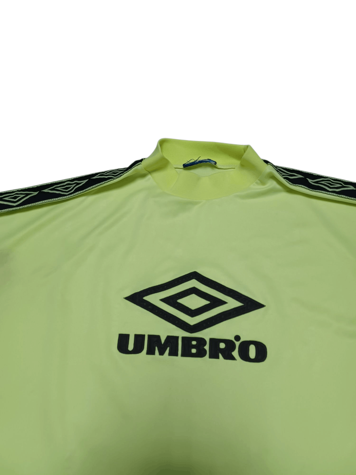 Umbro UMBRO VINTAGE BIGLOGO ACID GREEN SOCCER JERSEY BLOKECORE Size US M / EU 48-50 / 2 - 2 Thumbnail