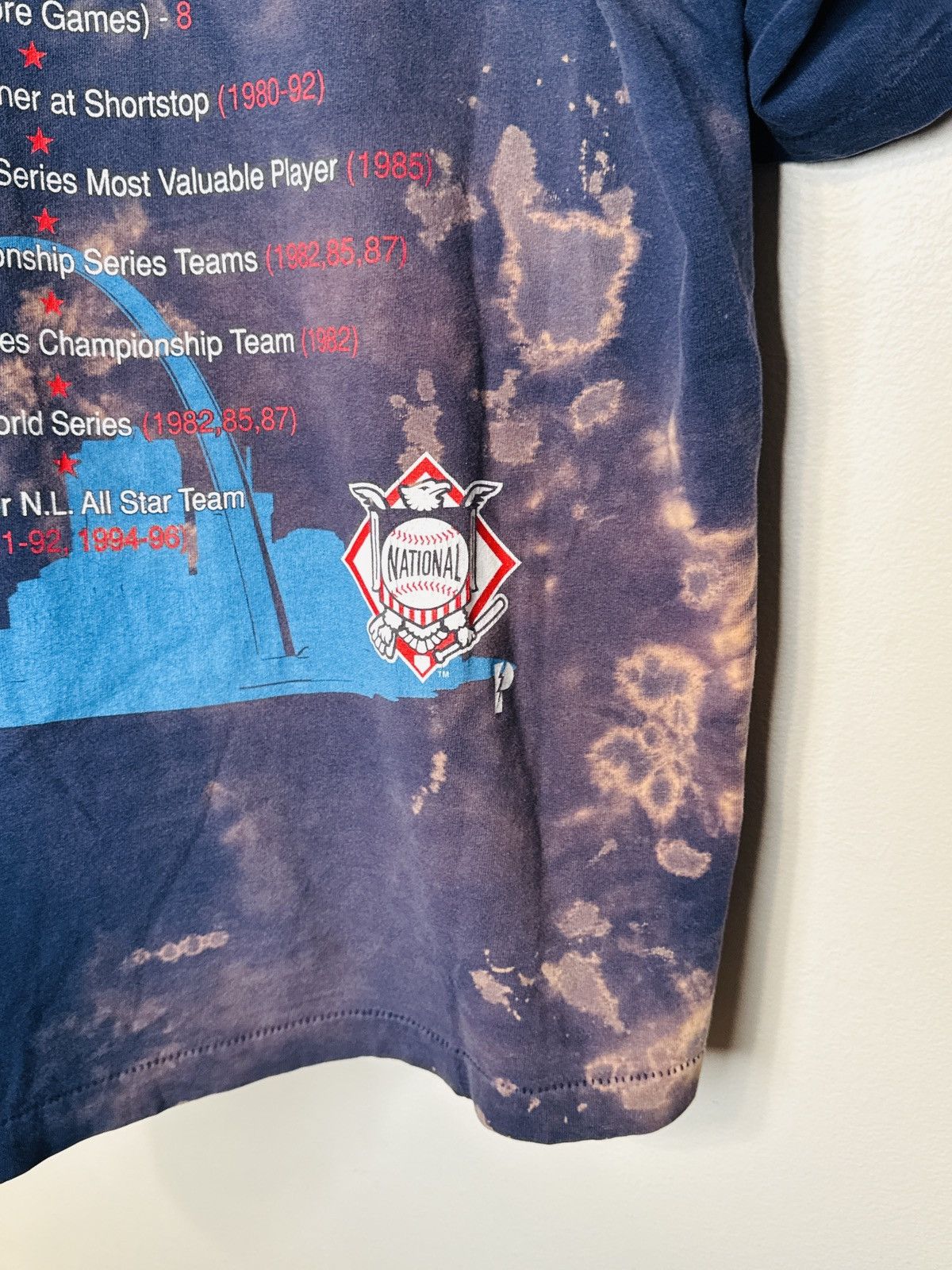 MLB × Pro Player × Vintage Vintage Pro Player 1996 Ozzie Smith Tee St. Louis Cardinals Size US XL / EU 56 / 4 - 15 Thumbnail