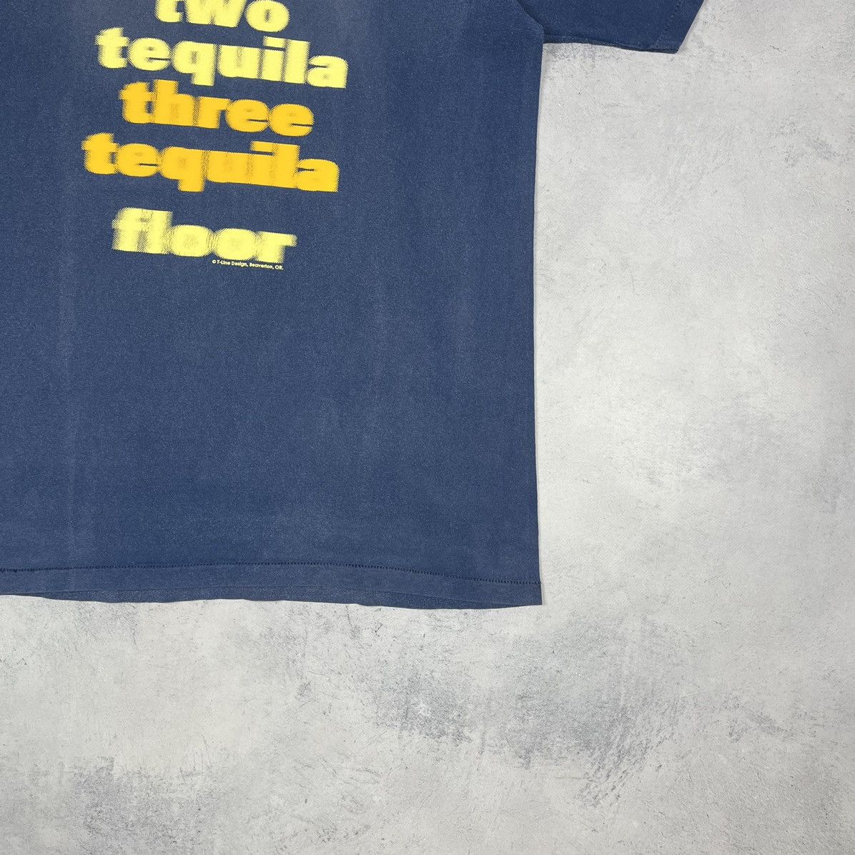 Vintage Vintage One Two Tree Tequila single stitch humor tee 90’s Size US L / EU 52-54 / 3 - 4 Thumbnail