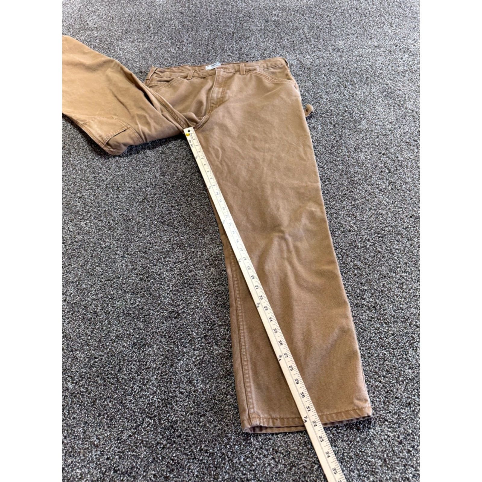Levi's Levis Jeans Men 38X32 Denim Cotton 5-Pocket Straight Blue Regular Tan Vintage No Size US 38 / EU 54 - 7 Thumbnail