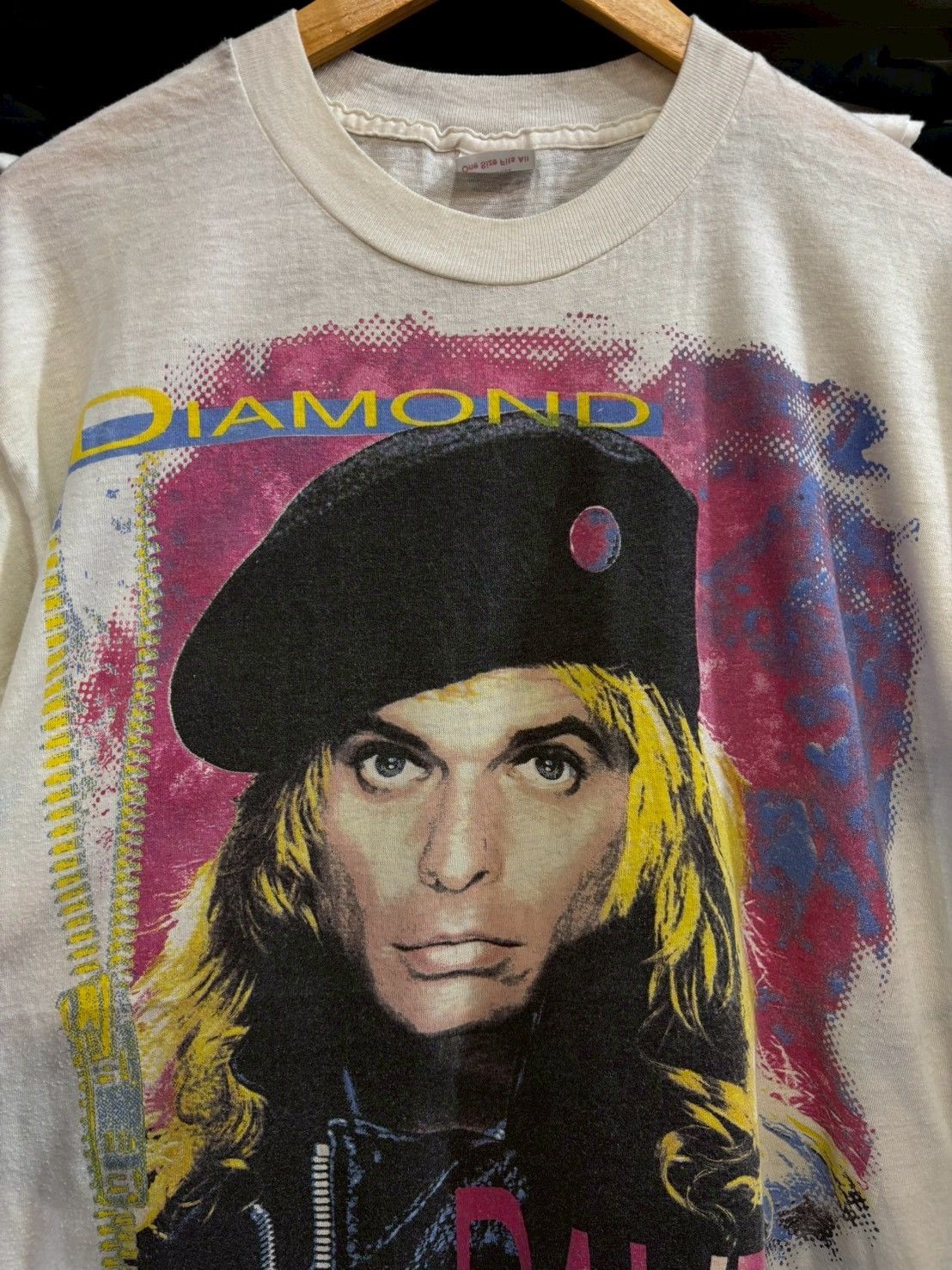 Band Tees Diamond dave David Lee Roth 1988’s Size US XL / EU 56 / 4 - 3 Thumbnail