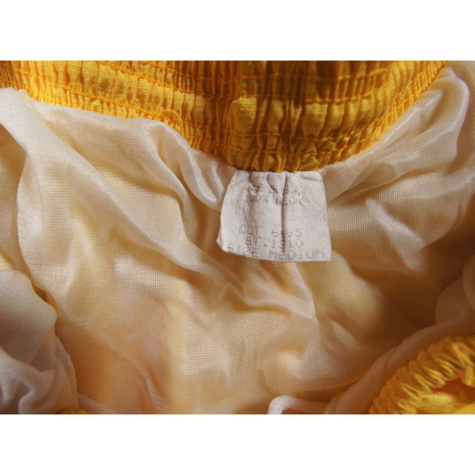 Vintage Vintage Jimmy Z Mens Medium Yellow Boardshorts Swim Trunks Surf Skate Shorts Size US 31 - 6 Thumbnail