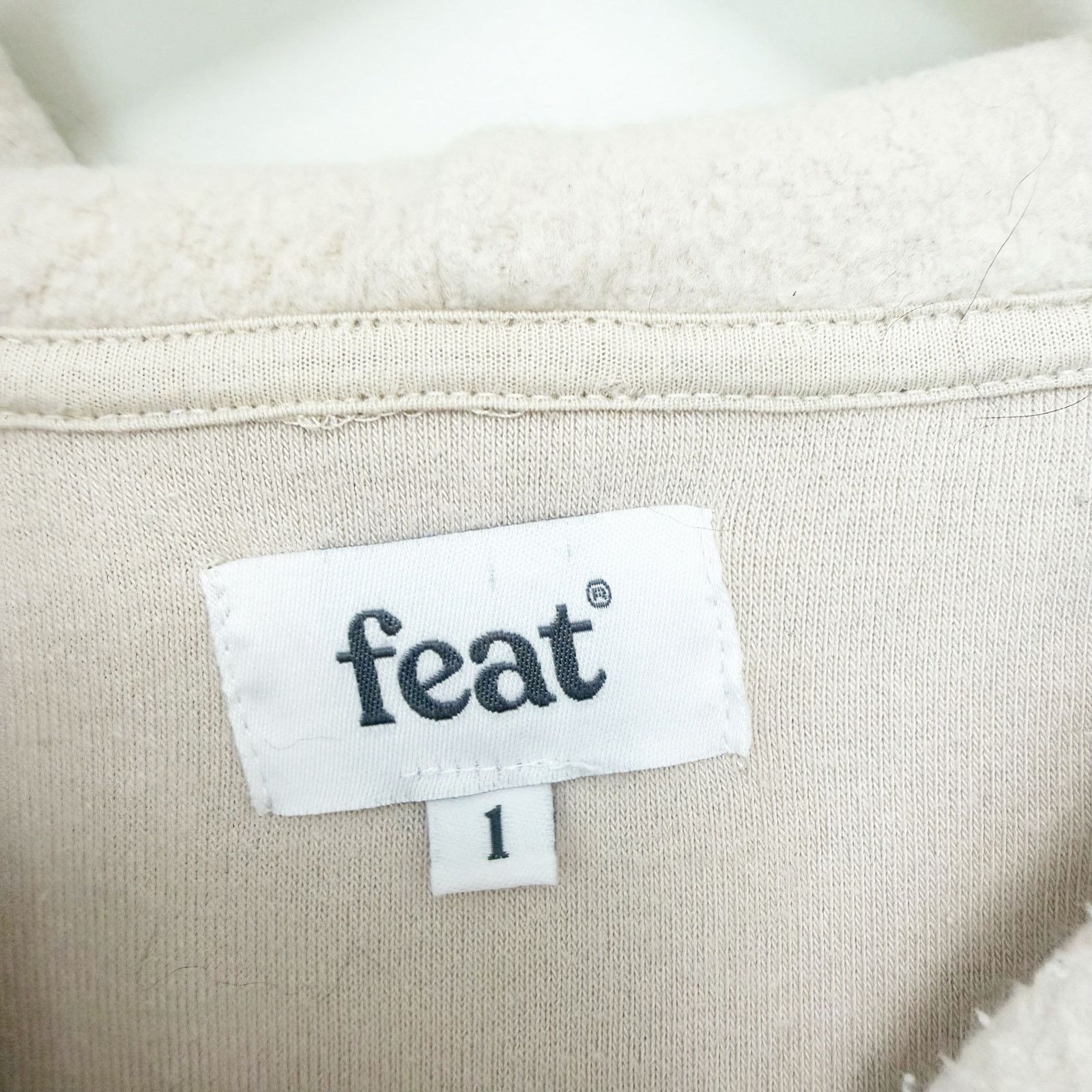 Other Feat Blanketblend Blue Cream Ombre Hoodie Sz L Size L / US 10 / IT 46 - 3 Thumbnail