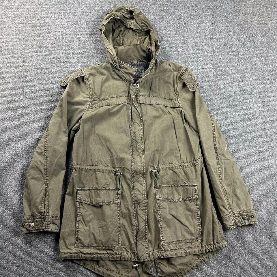 Levi's Levi's Jacket Womens Medium Full Zip Distressed Worn Size M / US 6-8 / IT 42-44 - 7 Thumbnail