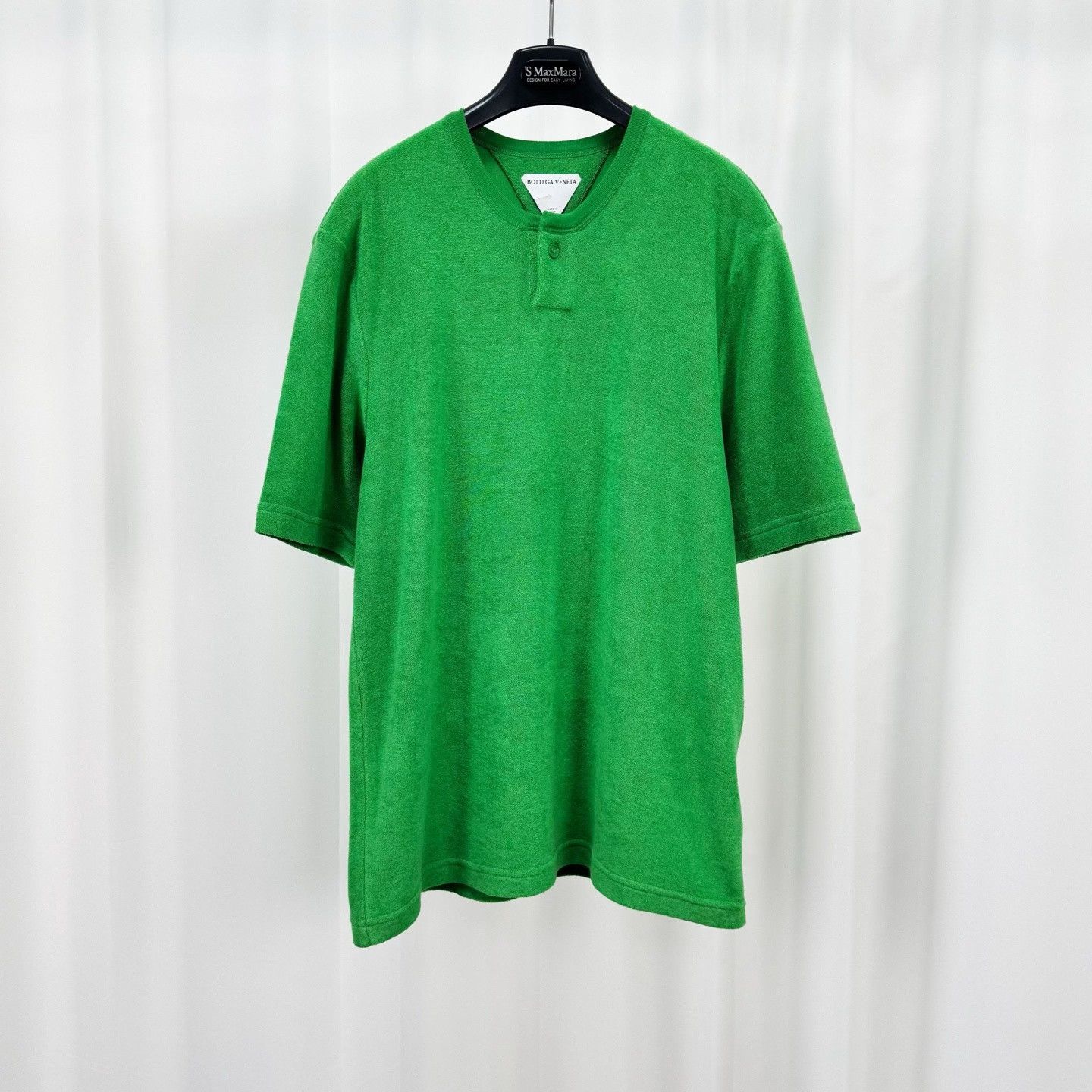 Bottega Veneta Bottega Veneta Toweling Henley Short Sleeve Size US L / EU 52-54 / 3 - 1 Thumbnail