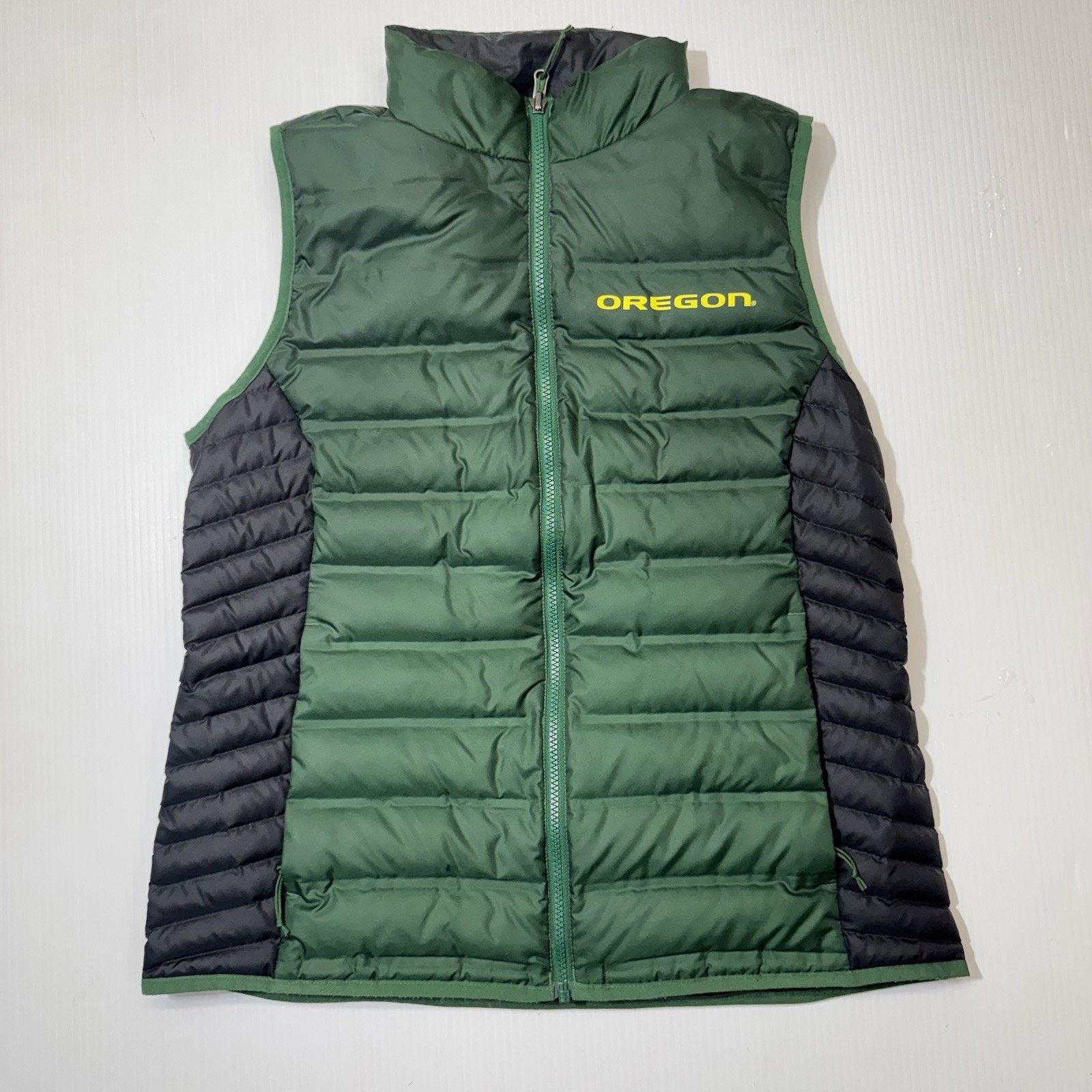Columbia Columbia Men L Down Vest Oregon Ducks Reversible Green Black Size US L / EU 52-54 / 3 - 10 Thumbnail