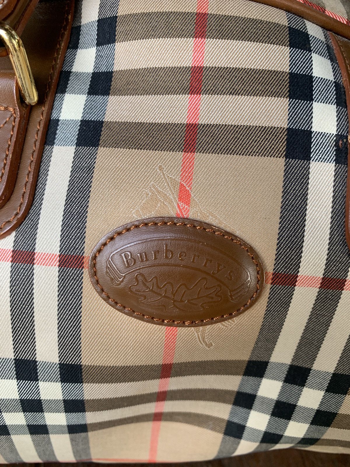 Burberry Vintage Burberry nova check travel bag Size ONE SIZE - 5 Thumbnail