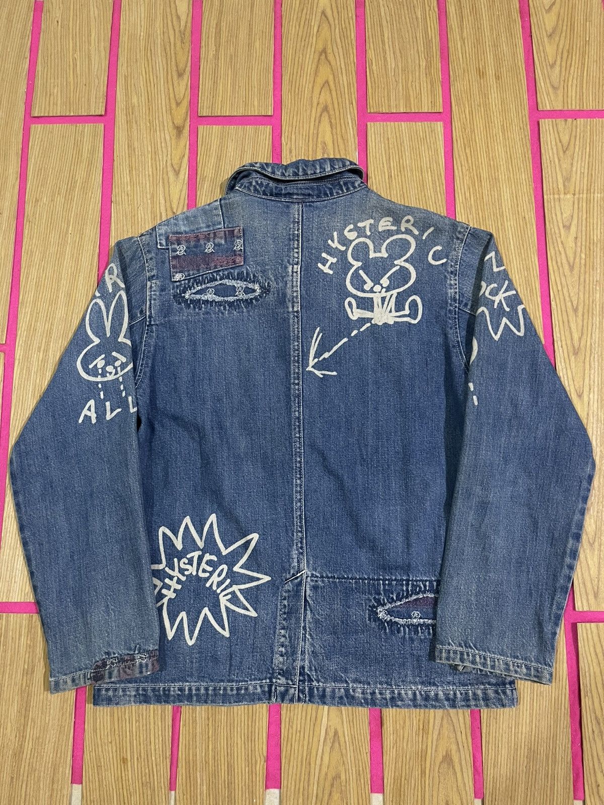 Hysteric Glamour HYSTERIC GLAMOR long sleeve shirt VINTAGE rare item Size US M / EU 48-50 / 2 - 10 Thumbnail