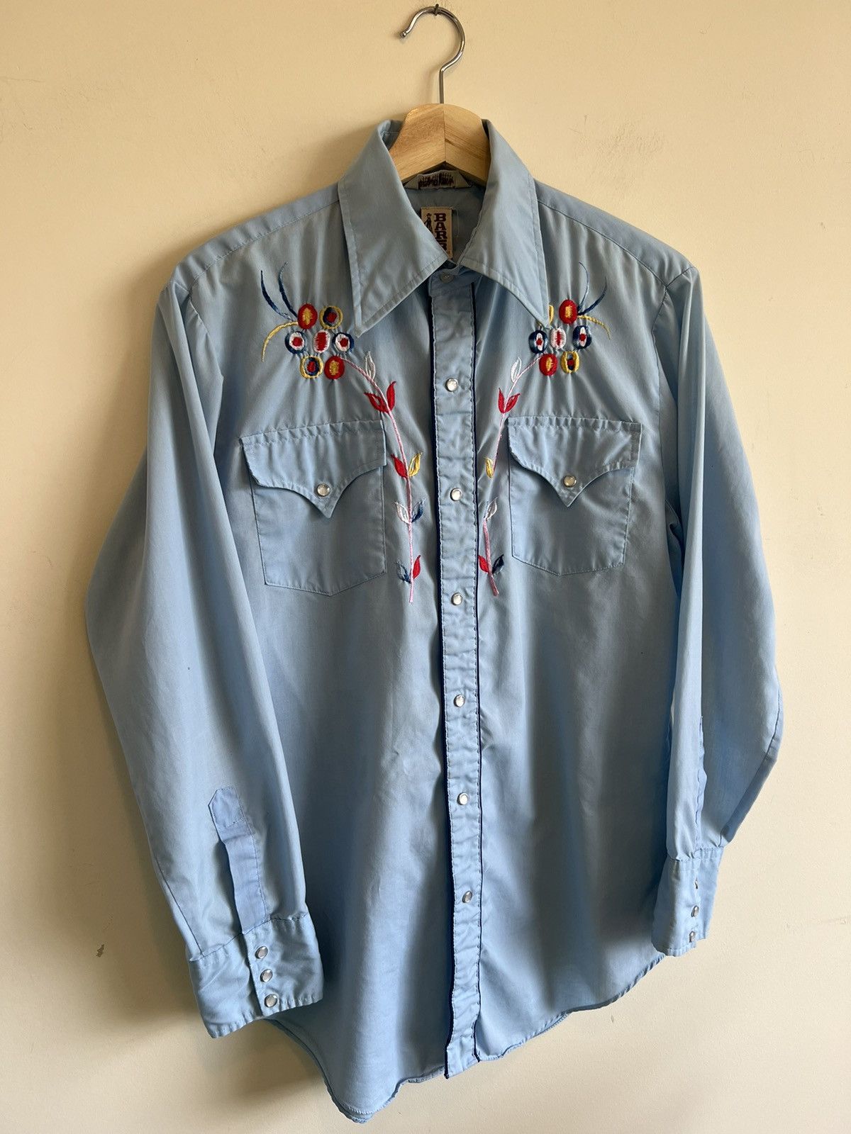 Cowboy Equipment H Bar C T WESTERN WEAR SHIRT COWBOY WESTERN STYLE SIZE L Size US L / EU 52-54 / 3 - 1 Thumbnail