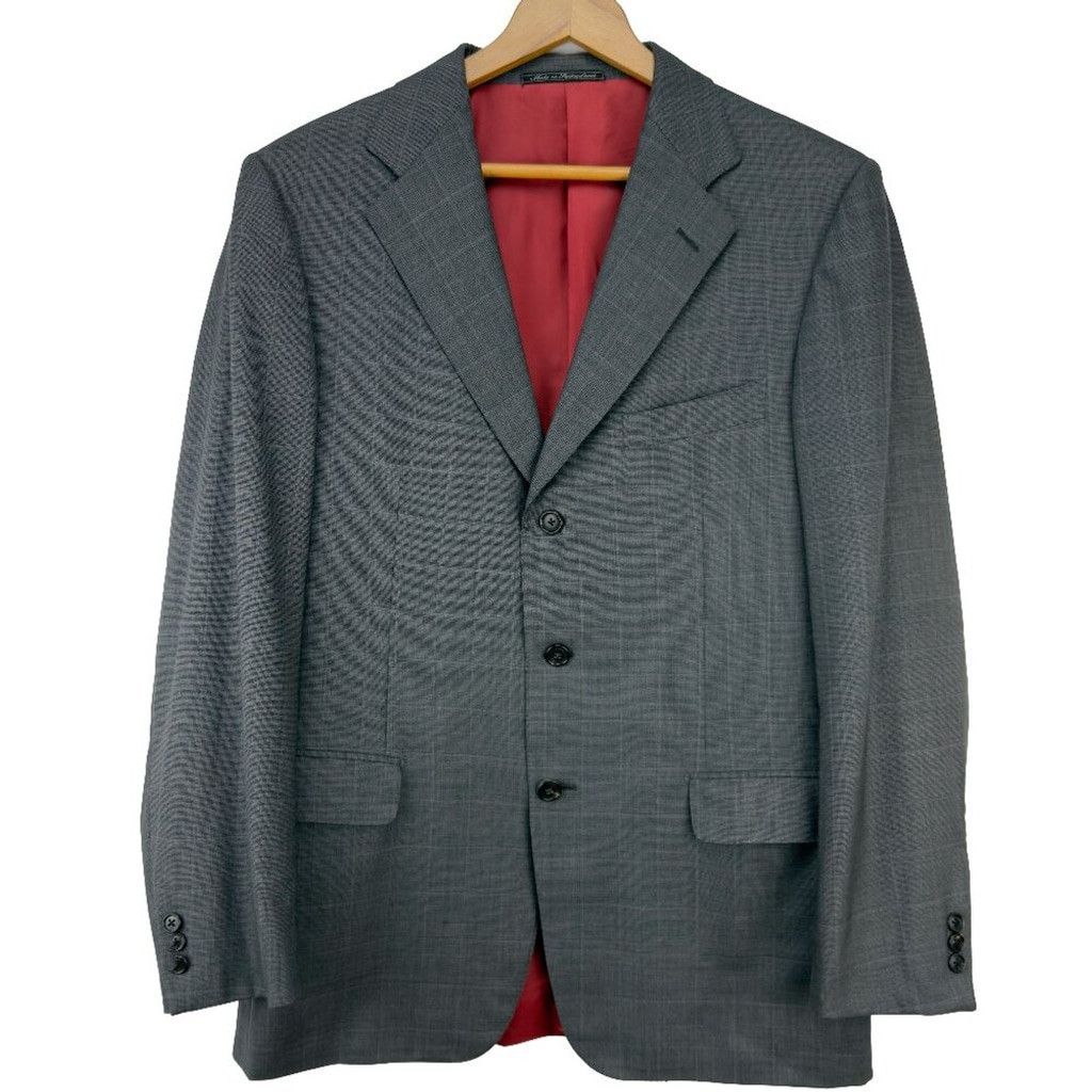 Ermenegildo Zegna ERMENEGILDO ZEGNA Trofeo 3 Button Front Blazer Jacket Sz 50R Size 50R - 1 Thumbnail
