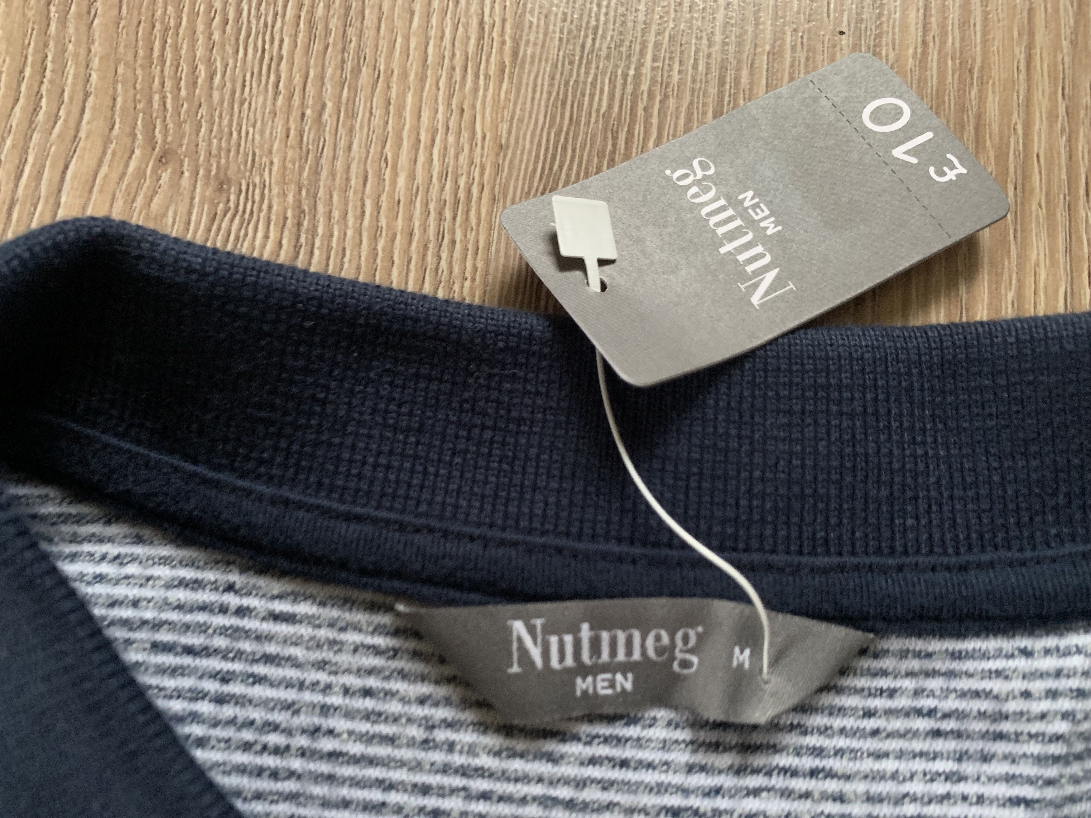 Nutmeg NUTMEG Stripe Cotton Polo T-Shirt Size US M / EU 48-50 / 2 - 5 Thumbnail