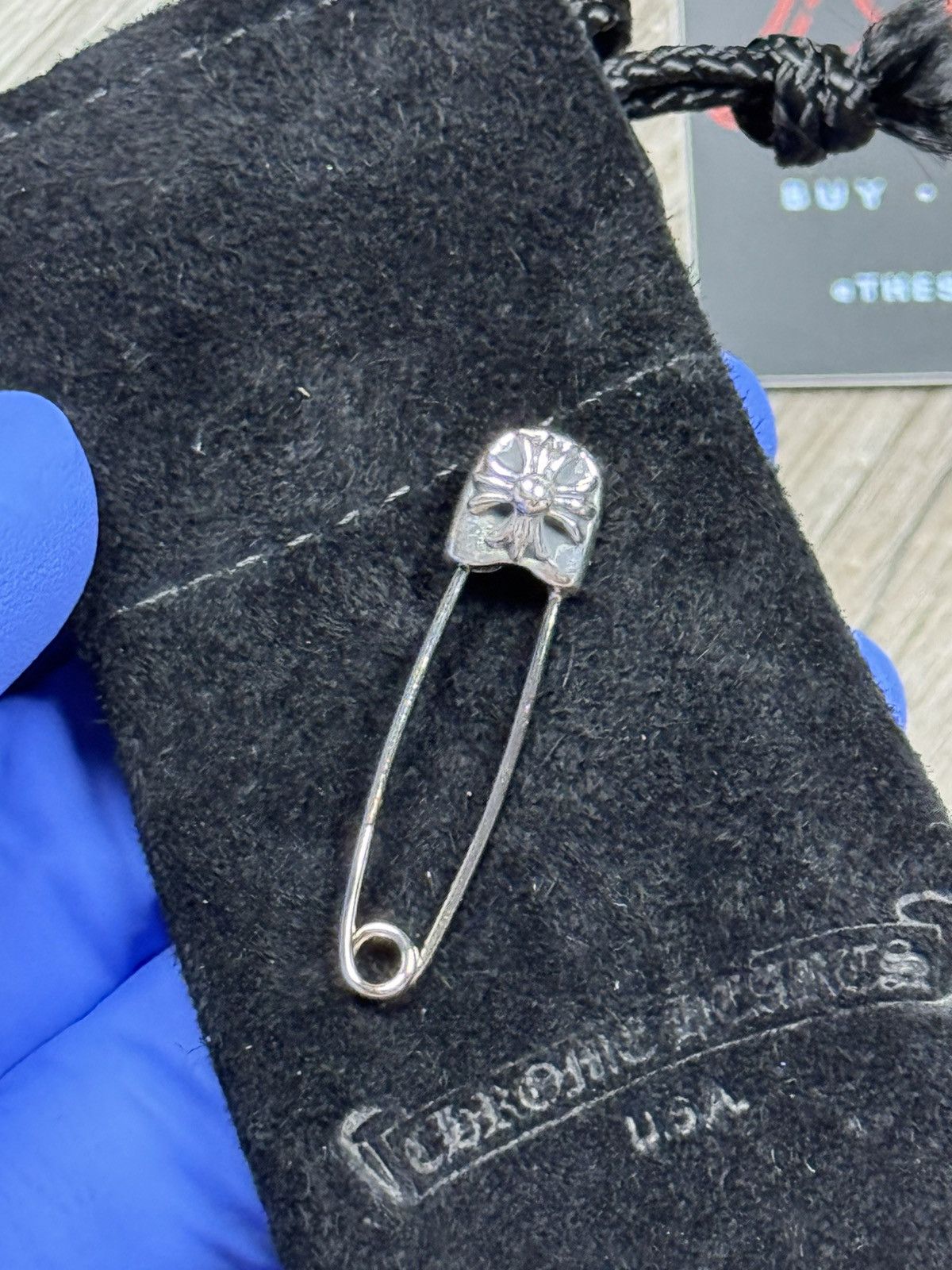 Chrome Hearts Chrome Hearts Safety Pin Size ONE SIZE - 5 Thumbnail
