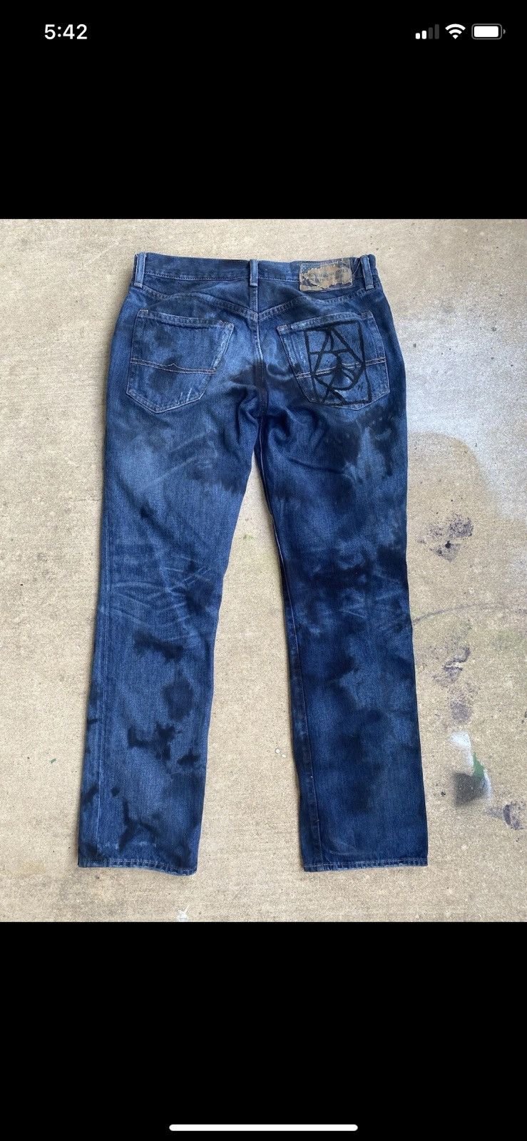 Denim & Supply Ralph Lauren Hand dyed RL Jeans Denim and Supply co 31x32 Size US 31 - 1 Thumbnail