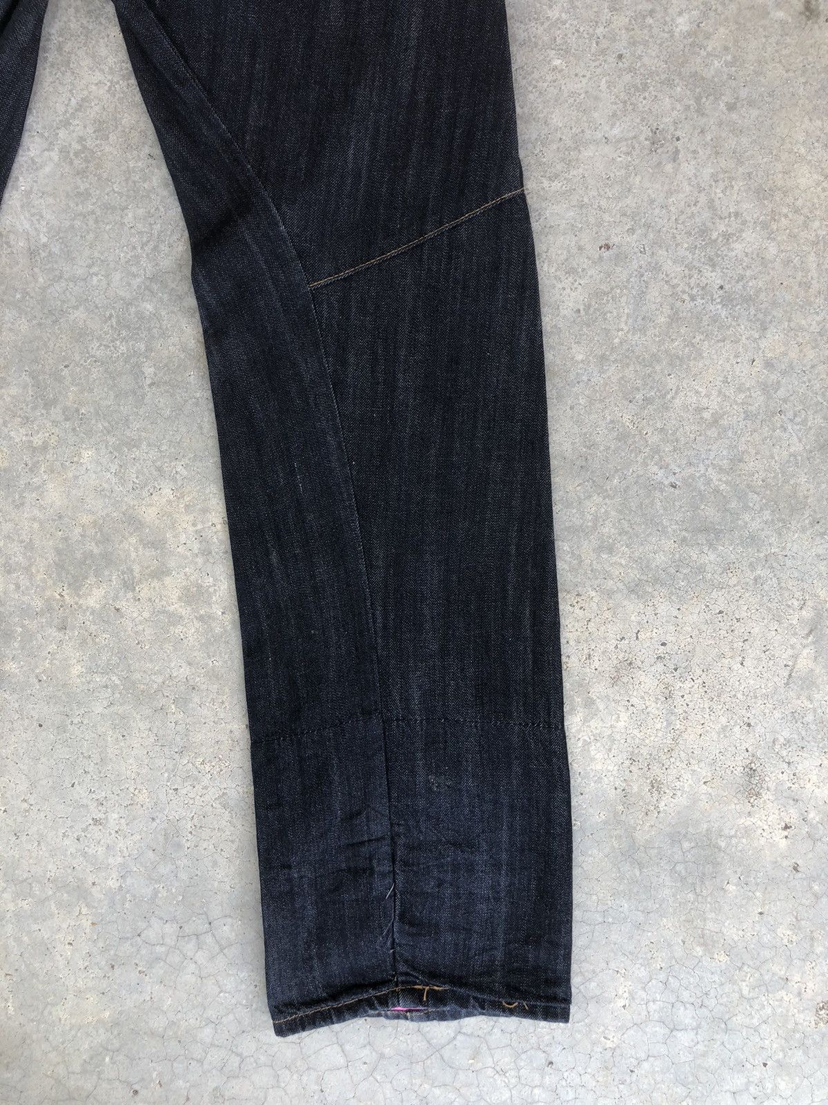 Japanese Brand Japanese Theoria Double Waist Distressed Jeans Size US 32 / EU 48 - 12 Thumbnail