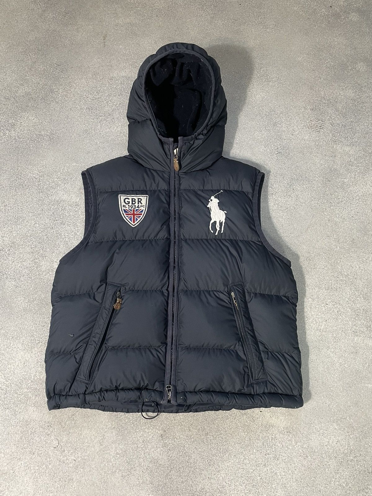 ジャケット・アウター Polo Ralph Lauren Big Pony Down Vest New Polo Ralph Lauren Alpine Ski PRL67 USA Big Pony Patch