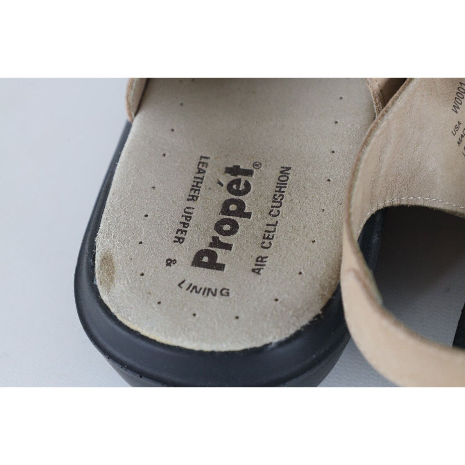 Vintage Propet Mens Suede Leather Cushion Strap Fisherman Sandals Size US 13 / EU 46 - 8 Thumbnail
