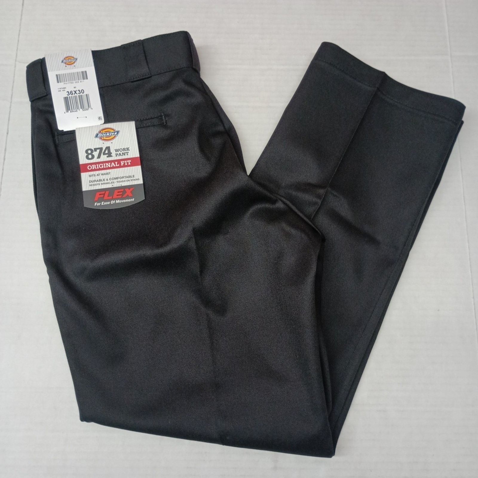Dickies Dickies 874 Pants Men's Original Fit Work Pants 36x30 Black Size US 36 / EU 52 - 1 Thumbnail