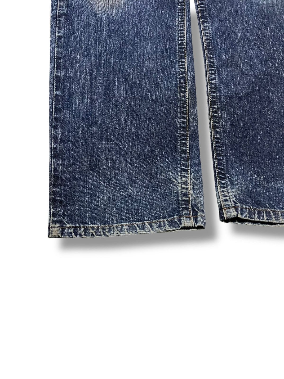 Edwin Loose Vintage Edwin 403 Japan - Black Distressed Denim Size US 34 / EU 50 - 6 Thumbnail