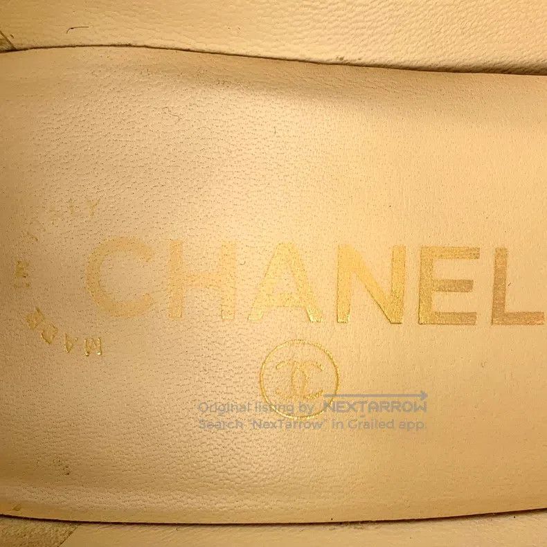 Chanel Chanel Light brown pointed leather pearl thin heel high he Size US 7.5 / IT 37.5 - 7 Thumbnail