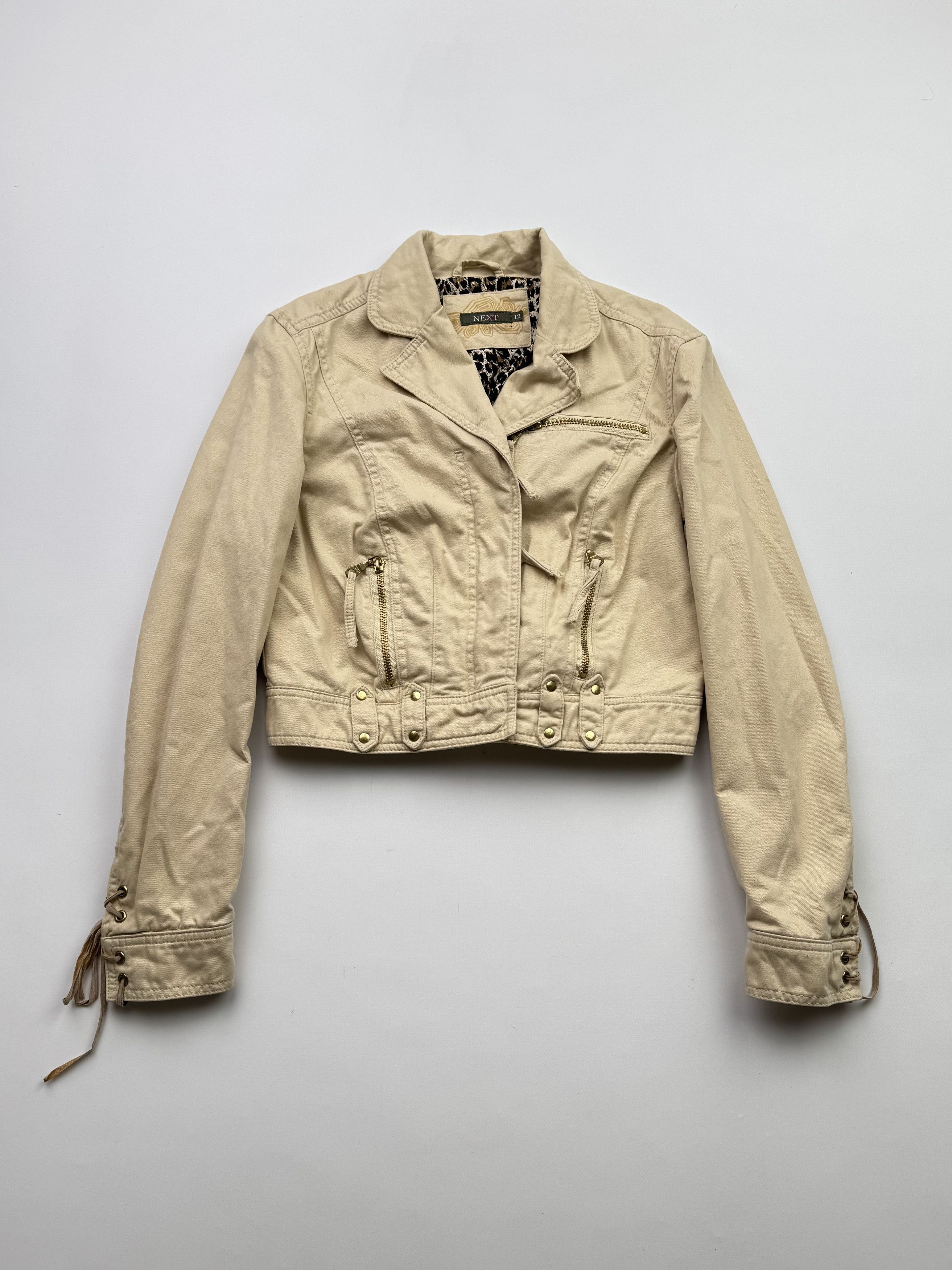 Japanese Brand Vintage Cropped Jacket B414(V2)E2 Size S / US 4 / IT 40 - 2 Thumbnail