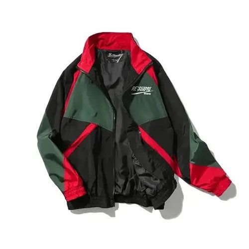 Retro Windbreaker Jacket Oversized