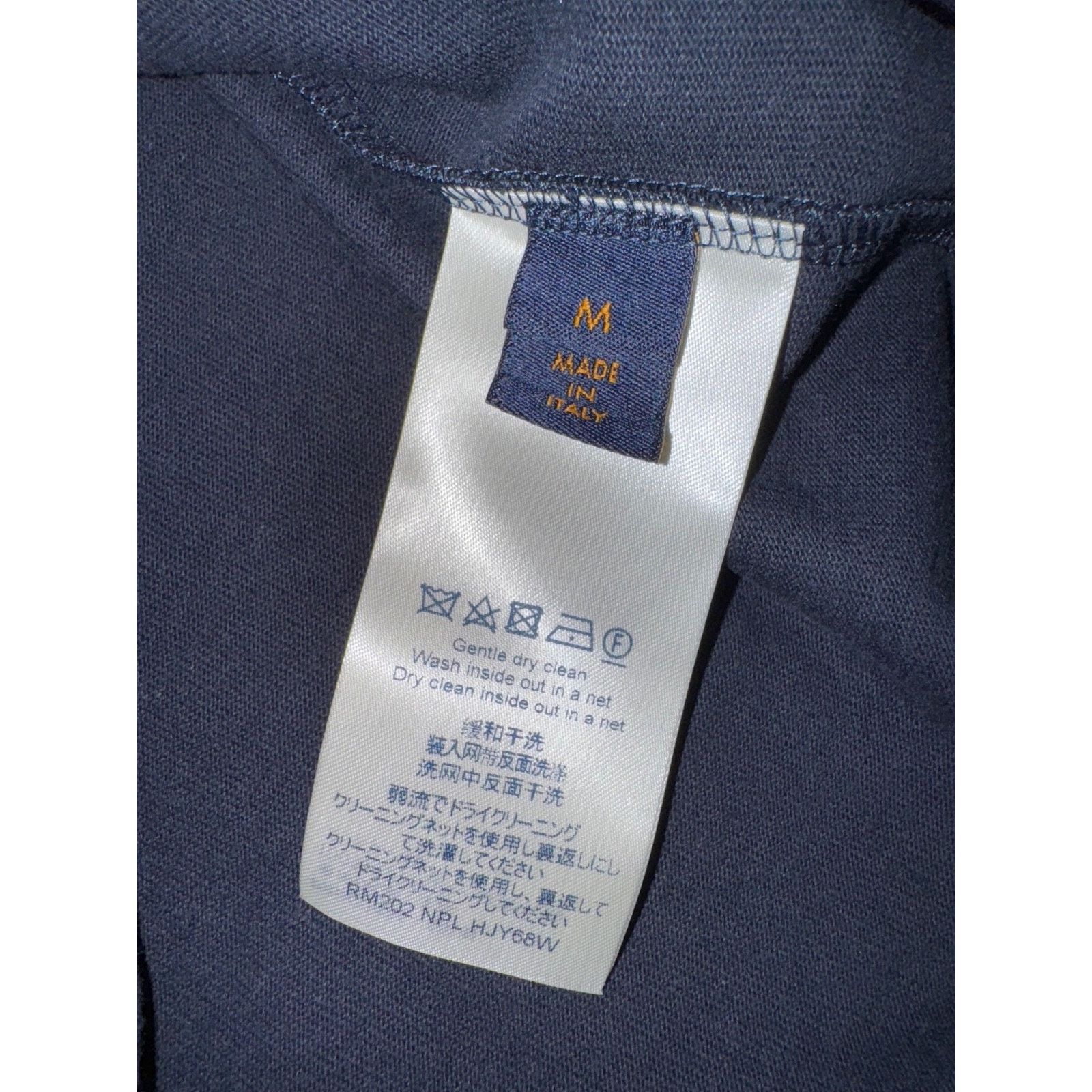 Louis Vuitton Louis Vuitton Embroidered Logo Short Sleeve T-Shirt Medium M Size US M / EU 48-50 / 2 - 12 Thumbnail