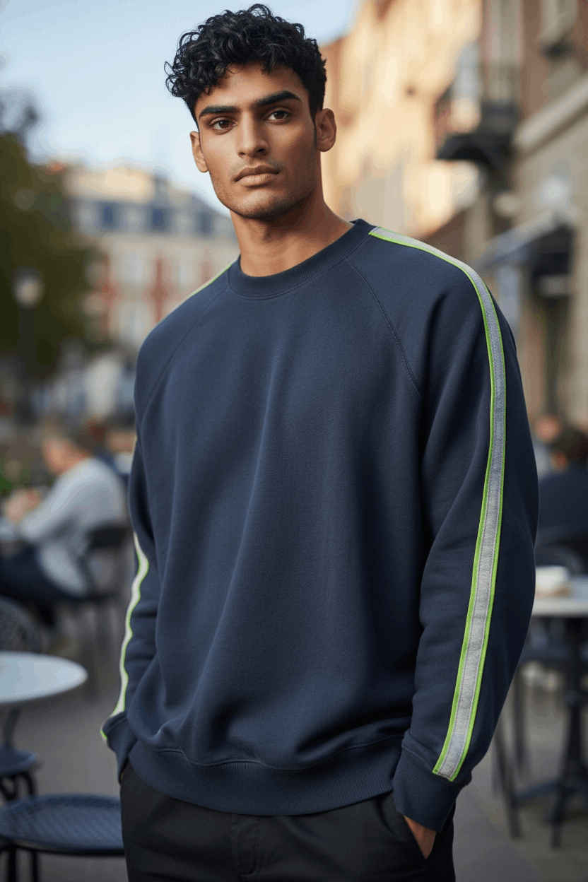 Uniqlo Vintage 90'S UNIQLO Indigo Plain Sweatshirts Jumper Size US XL / EU 56 / 4 - 1 Thumbnail