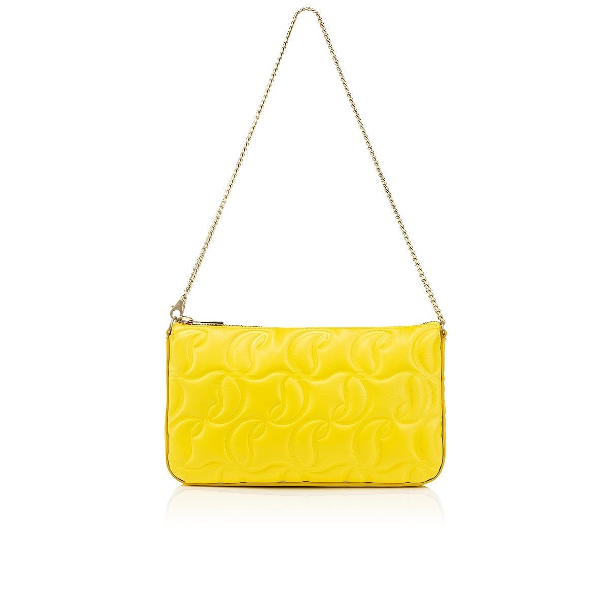 Christian Louboutin o1s1wg110225 Size: OS/Loubila Crossbody in Yellow Size ONE SIZE - 4 Thumbnail