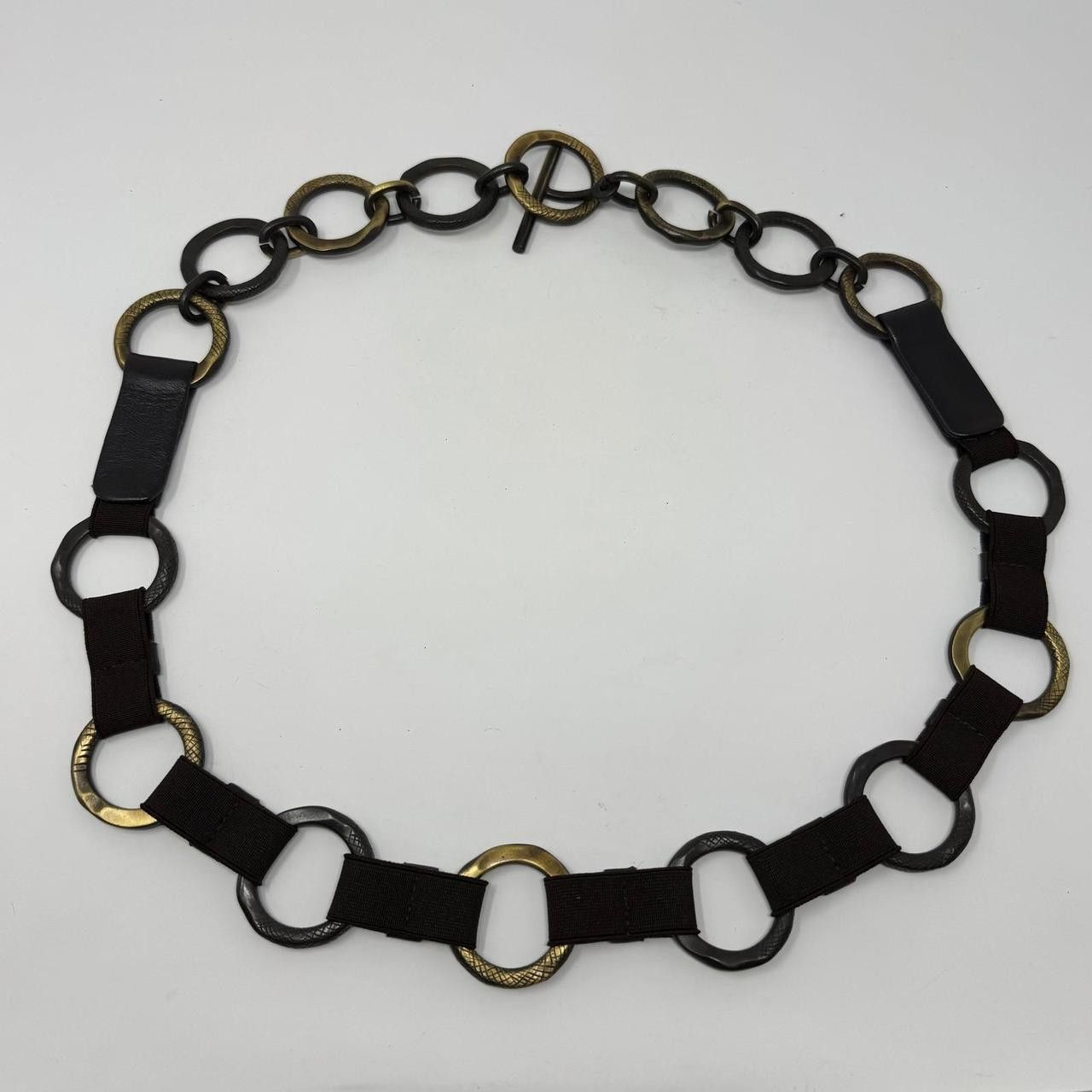 Vintage Vintage Y2K Sandy Duftler Designed Chain Belt Women's Medium Size ONE SIZE - 4 Thumbnail
