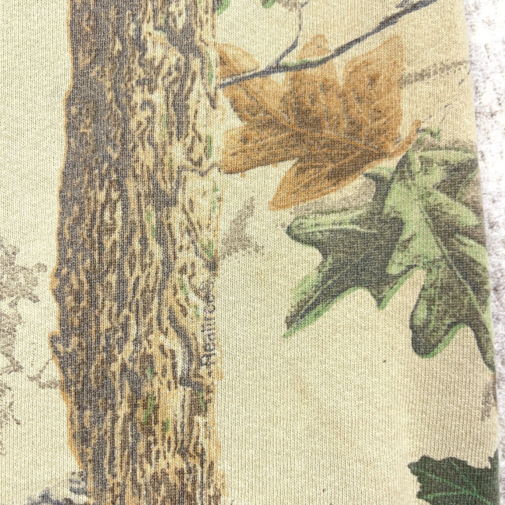 Jerzees VINTAGE Realtree CAMO Sweatpants Jerzees Men XL 36x30 Joggers 90s Y2K Made USA Brown Fleece Pockets Size US 36 / EU 52 - 7 Thumbnail