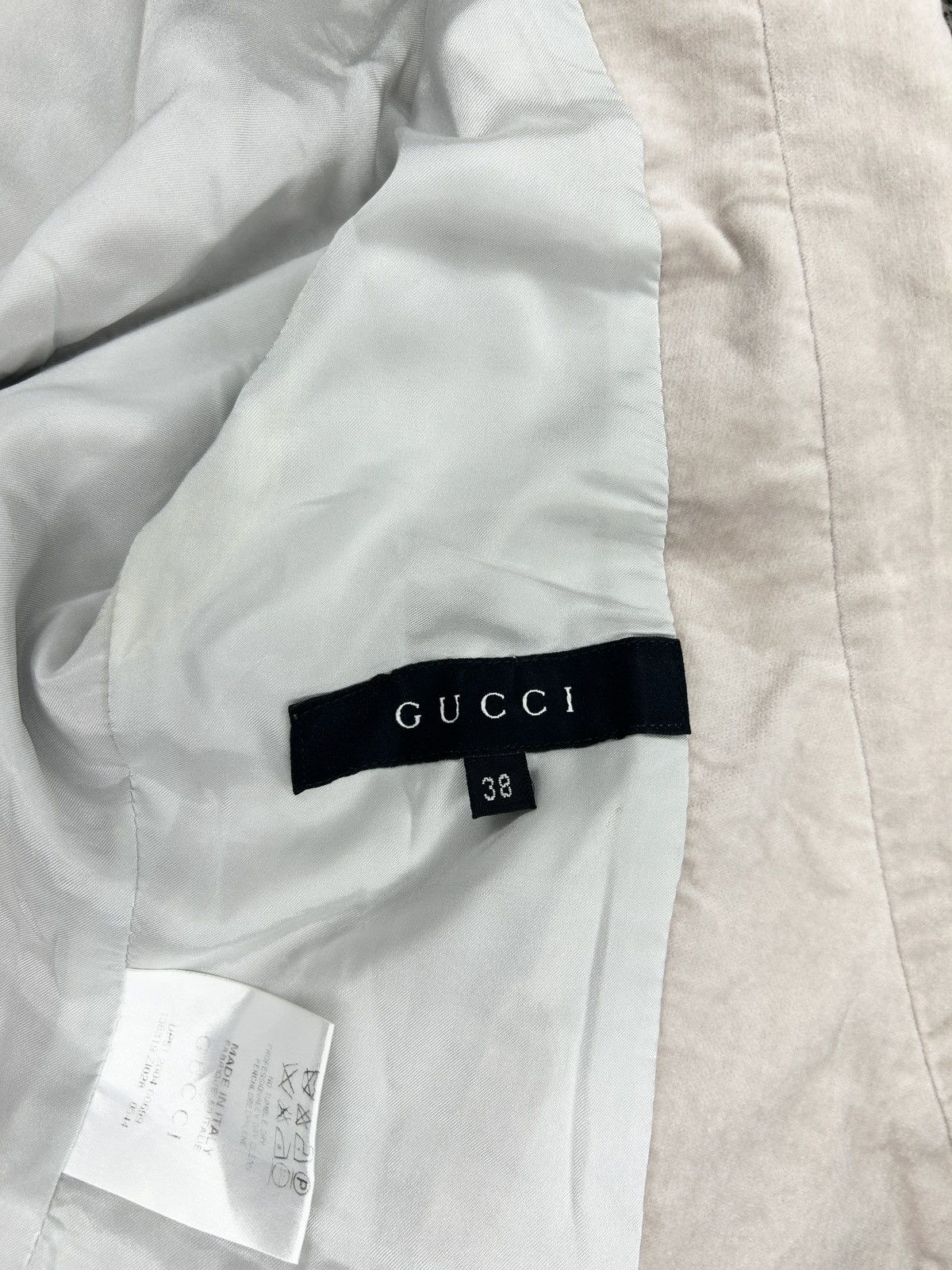 Gucci F/W 04 Velvet Blazer Size XS / US 0-2 / IT 36-38 - 9 Thumbnail