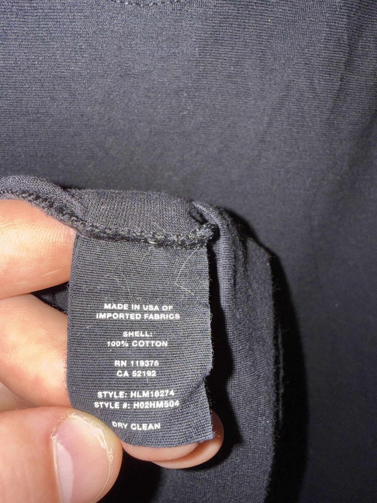 Helmut Lang Helmut Lang Logo T-Shirt Size US L / EU 52-54 / 3 - 5 Thumbnail