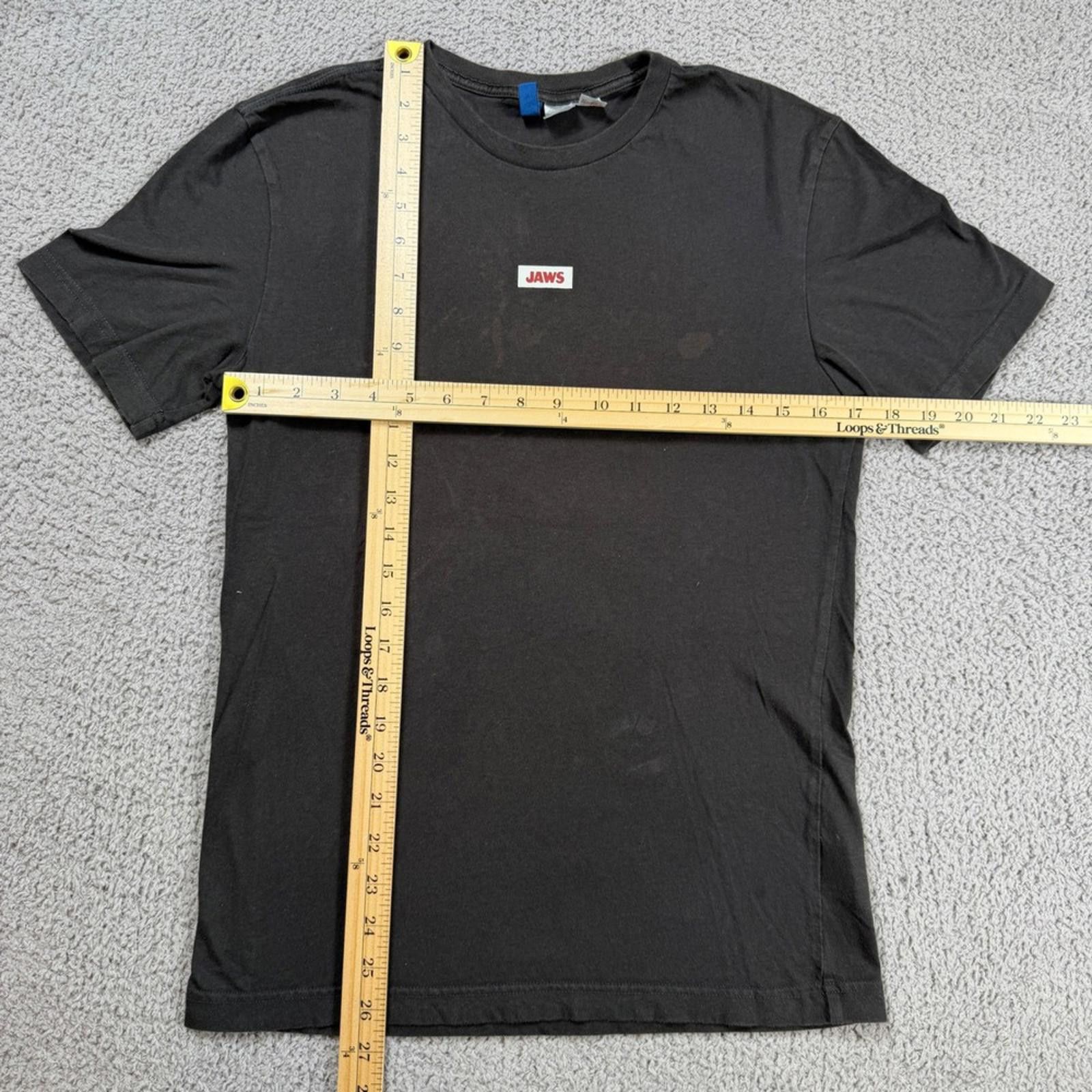 Other JAWS Movie Poster T Shirt Mens XS Black Movie Tee H&M Size US XS / EU 42 / 0 - 3 Thumbnail