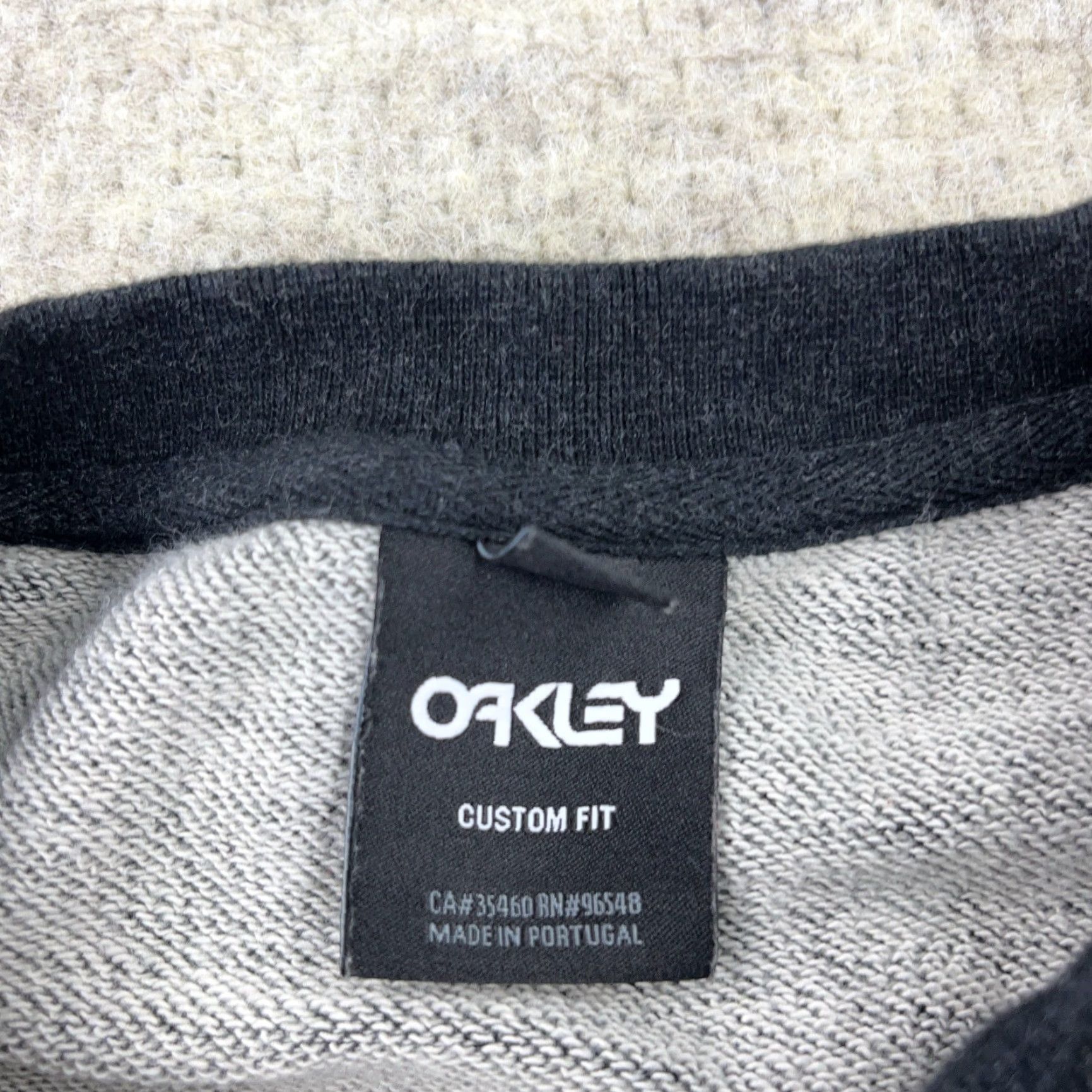 Oakley Oakley Sweatshirt Men Medium Gray Crewneck Pullover Logo Graphic Print All Seasons Regular Fit Hoodie? Size US M / EU 48-50 / 2 - 4 Thumbnail