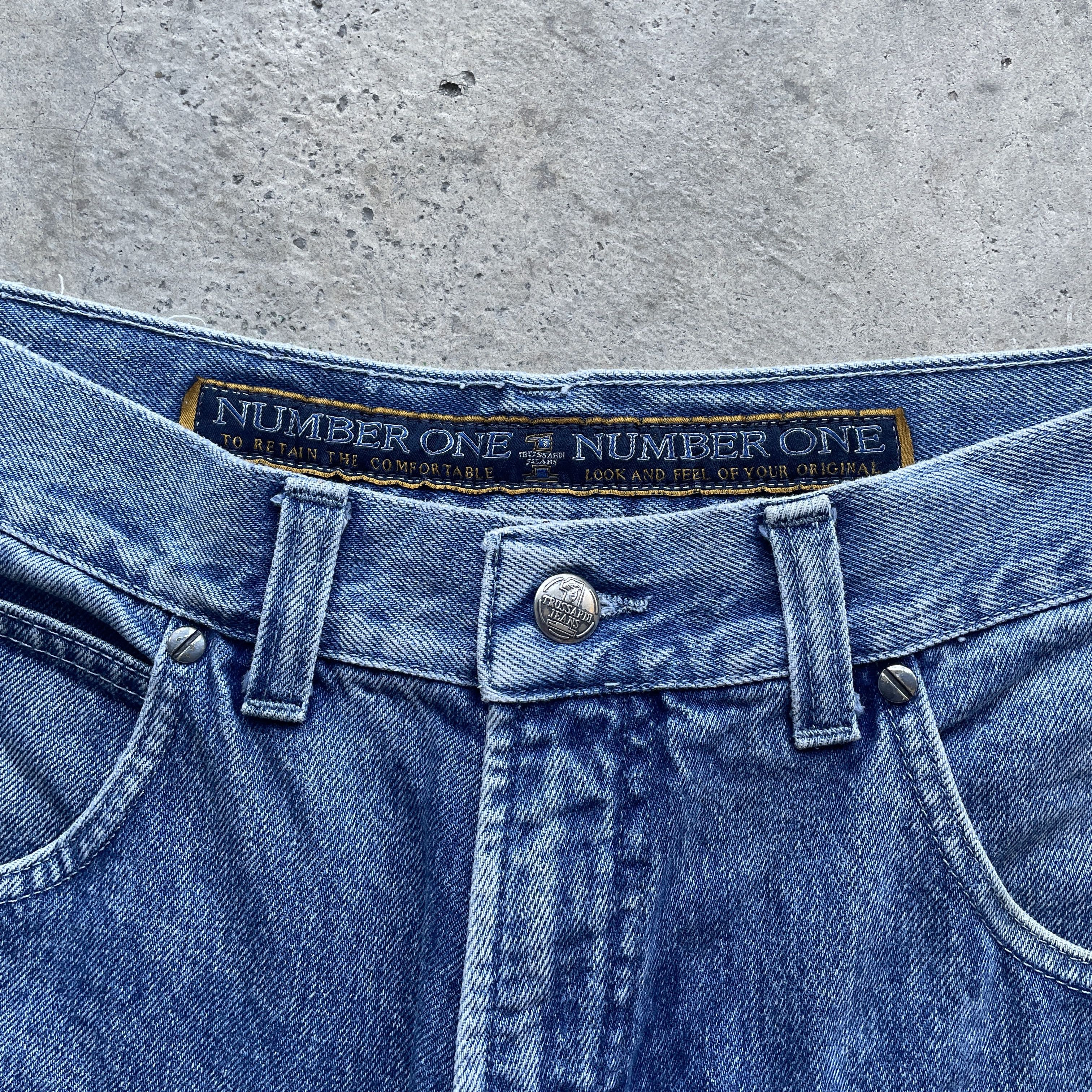 Trussardi × Vintage VINTAGE TRUSSARDI JEANS MADE IN ITALY PANTS DENIM W29x29 Size US 29 - 7 Thumbnail
