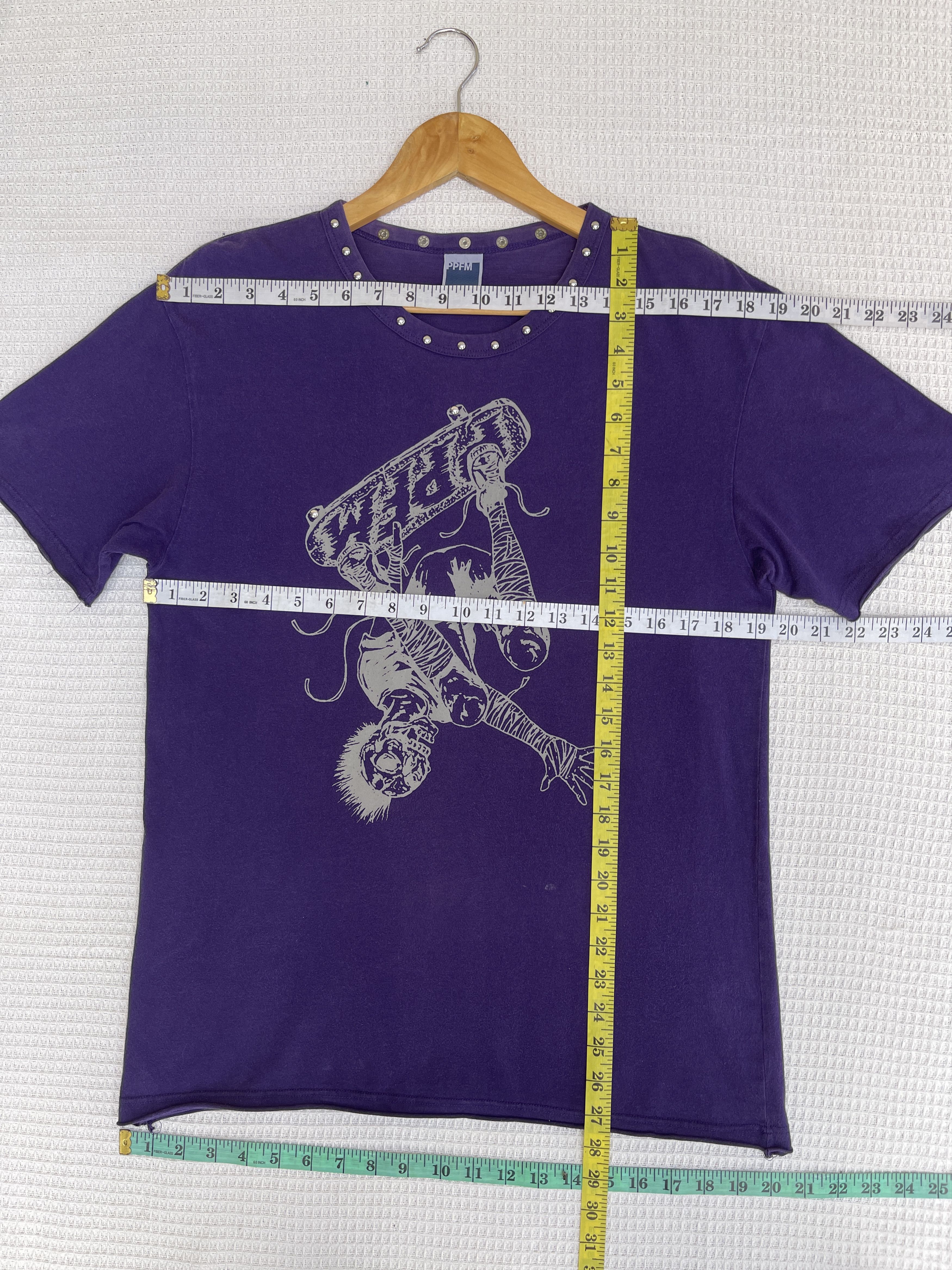 Hysteric Glamour × PPFM × Seditionaries Last Drop🔥Rare🔥Vtg PPFM Rock’em All Tour Skateboards T-Shirt Size US S / EU 44-46 / 1 - 13 Thumbnail