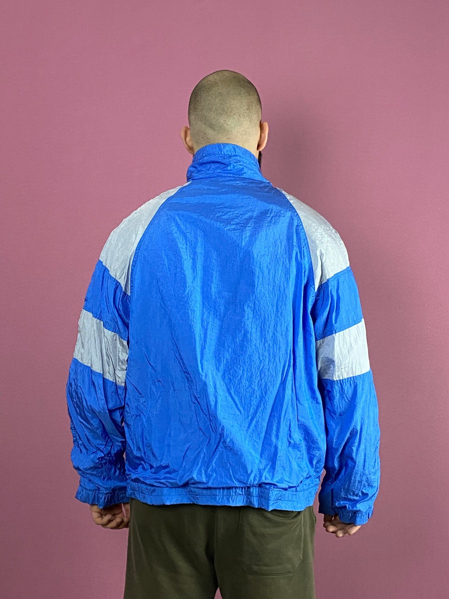 Vintage Alpin Vintage Men's Windbreaker Jacket - L Size US L / EU 52-54 / 3 - 3 Thumbnail