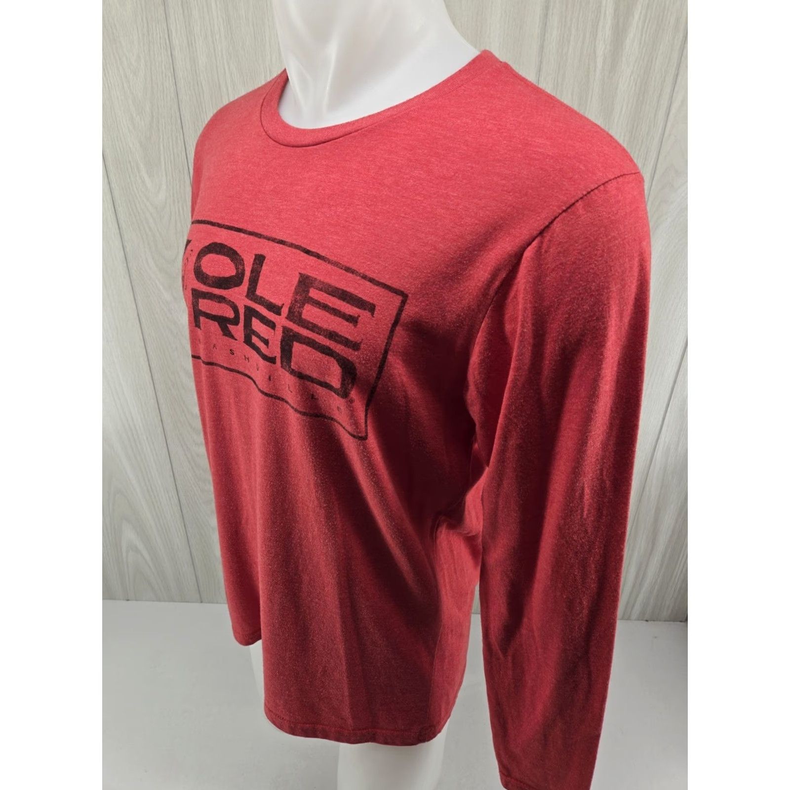 Vintage Ole Red Nashville Graphic T Shirt Mens Large Light Red Country Music Tee Size US L / EU 52-54 / 3 - 5 Thumbnail