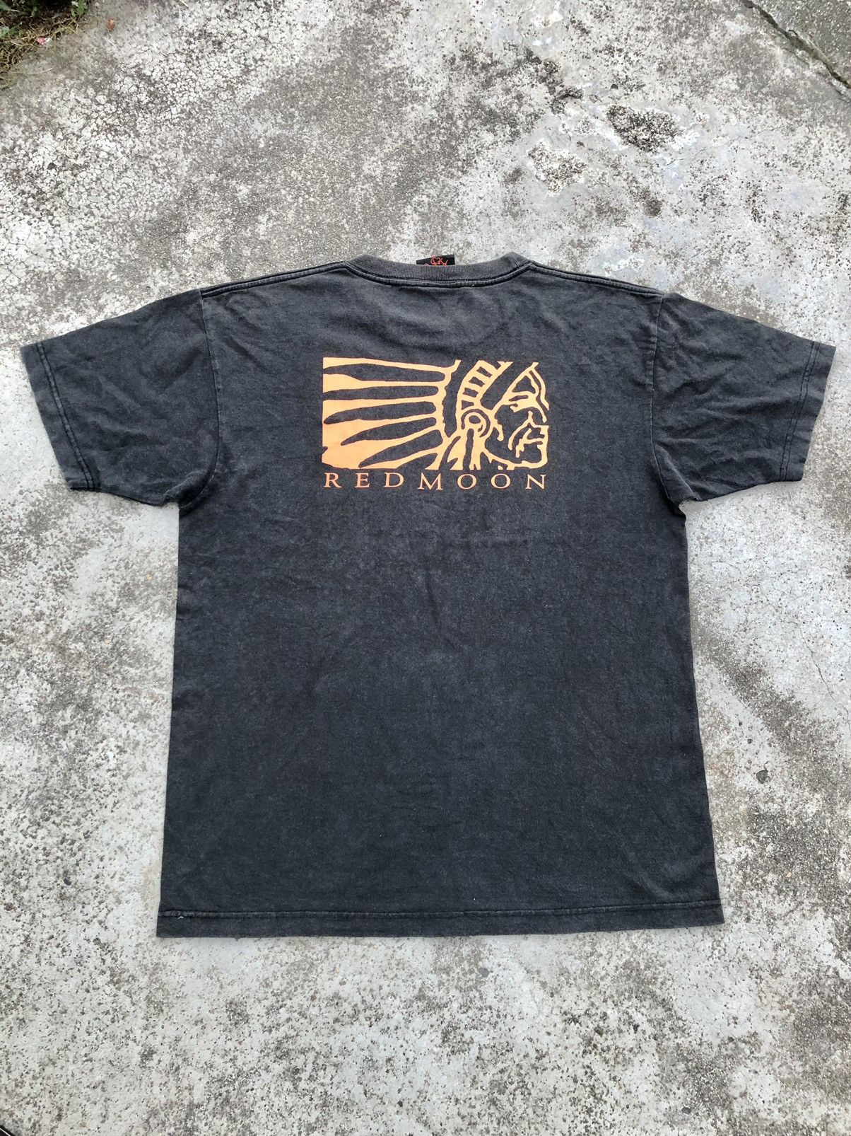 Redmoon VINTAGE REDMOON FADED BLACK TEE Size US M / EU 48-50 / 2 - 2 Thumbnail