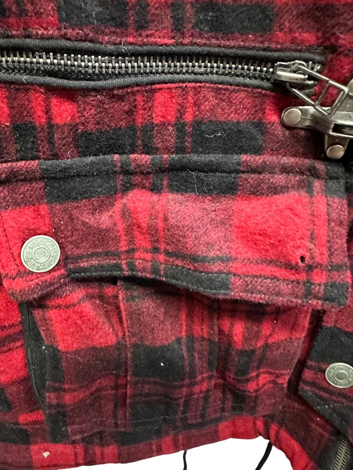 In The Attic 🔥in the attic faux fur punk tartan jacket Size US M / EU 48-50 / 2 - 8 Thumbnail
